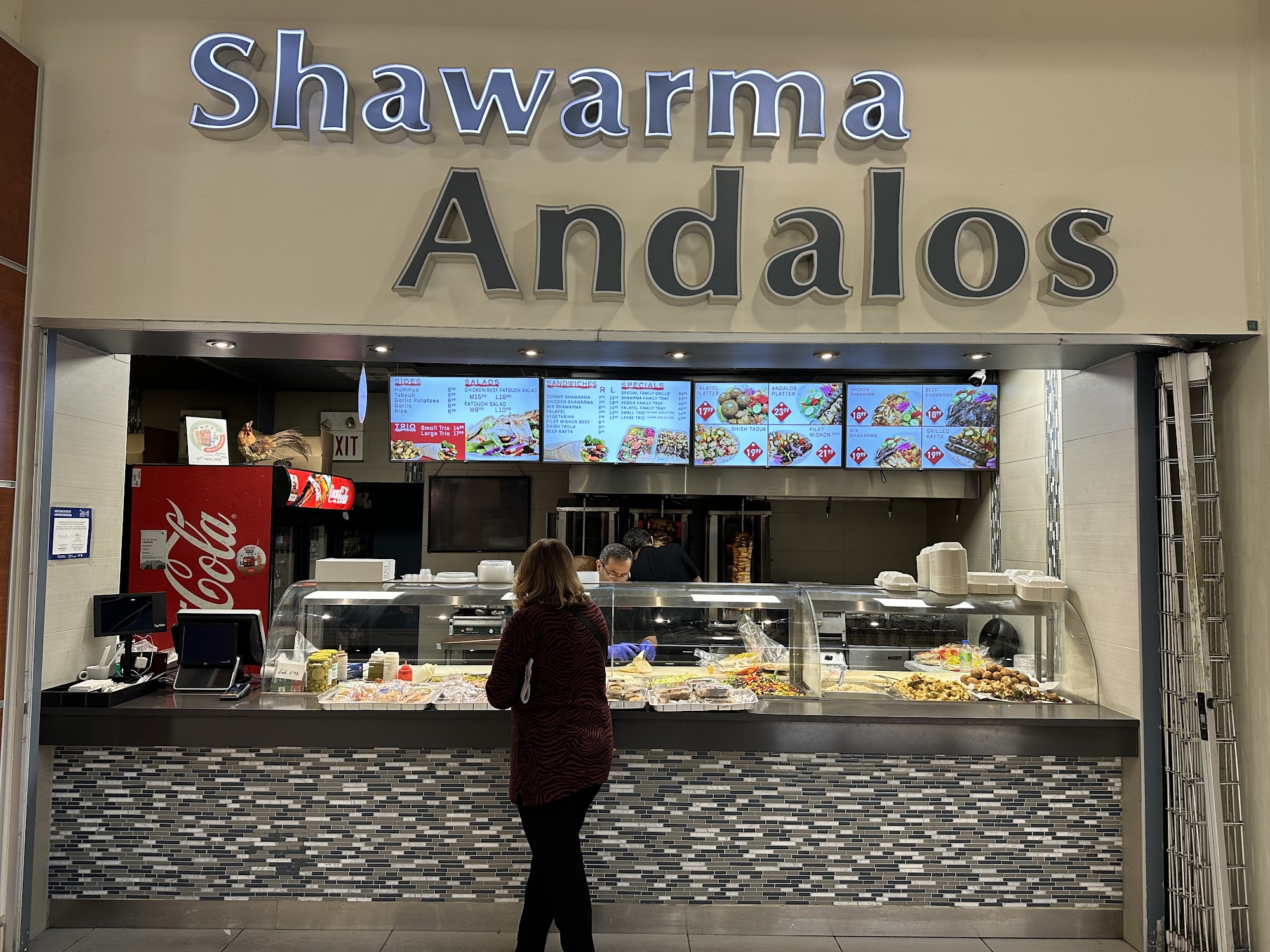 Shawarma Andalos Menu