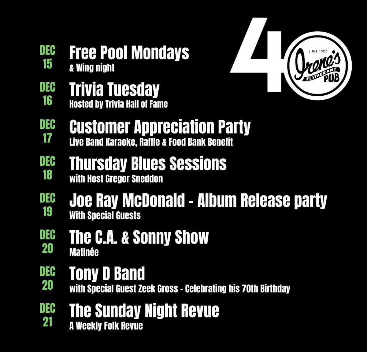 Irene's Pub Restaurant Ottawa