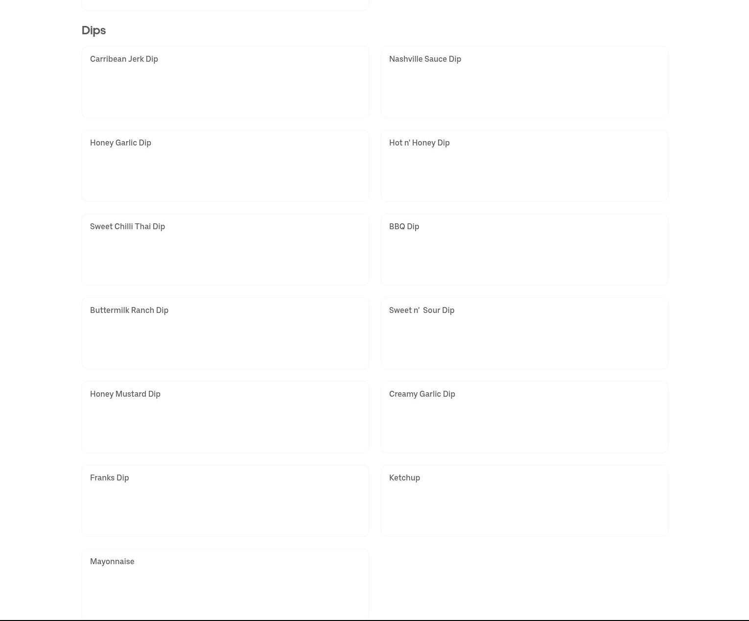 Thomas Lunch Box Deli & Candies Menu