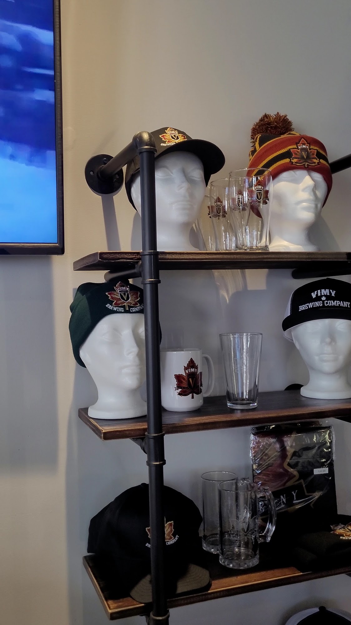 Vimy Brewing Company Menu