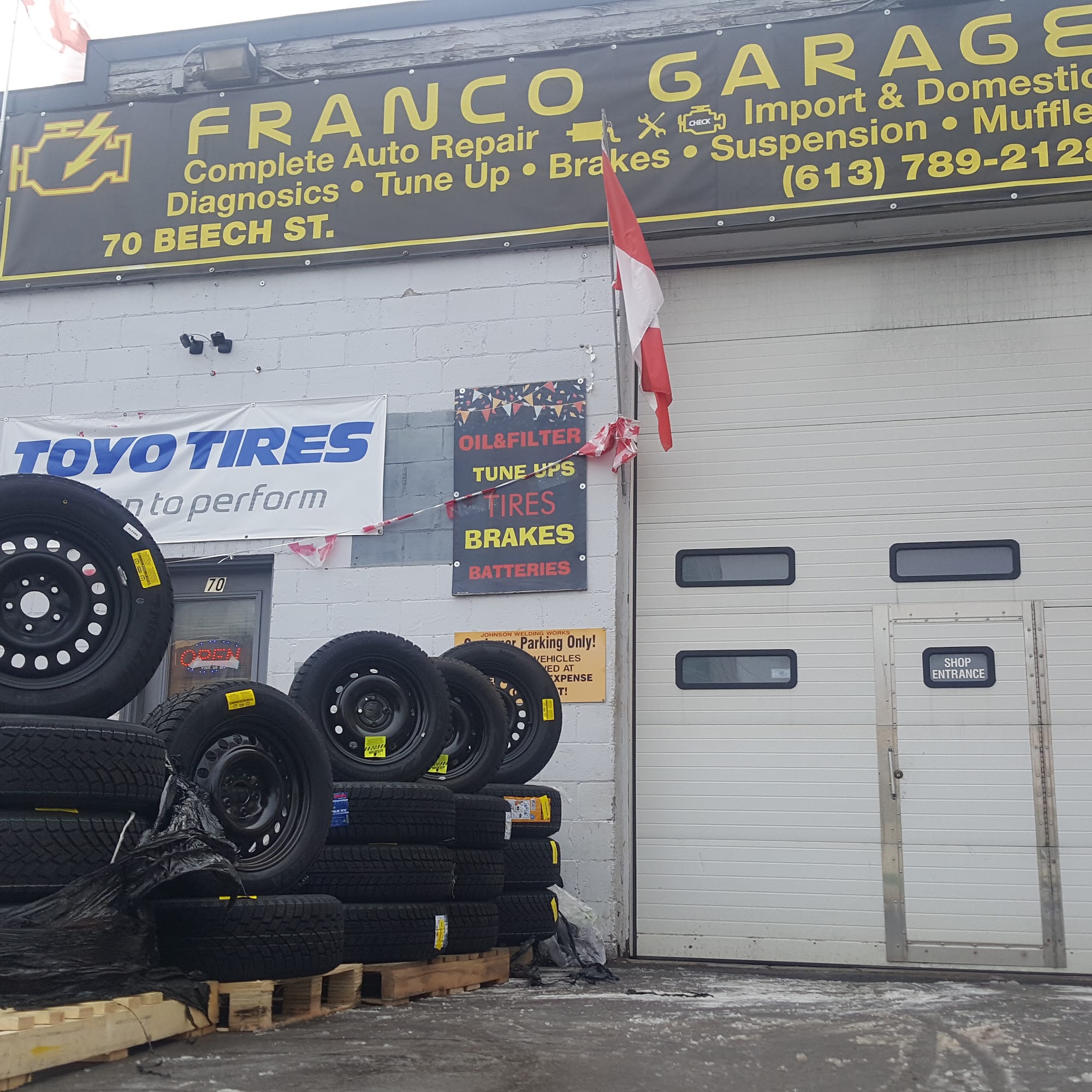 Franco Garage 70 Beech St, Ottawa