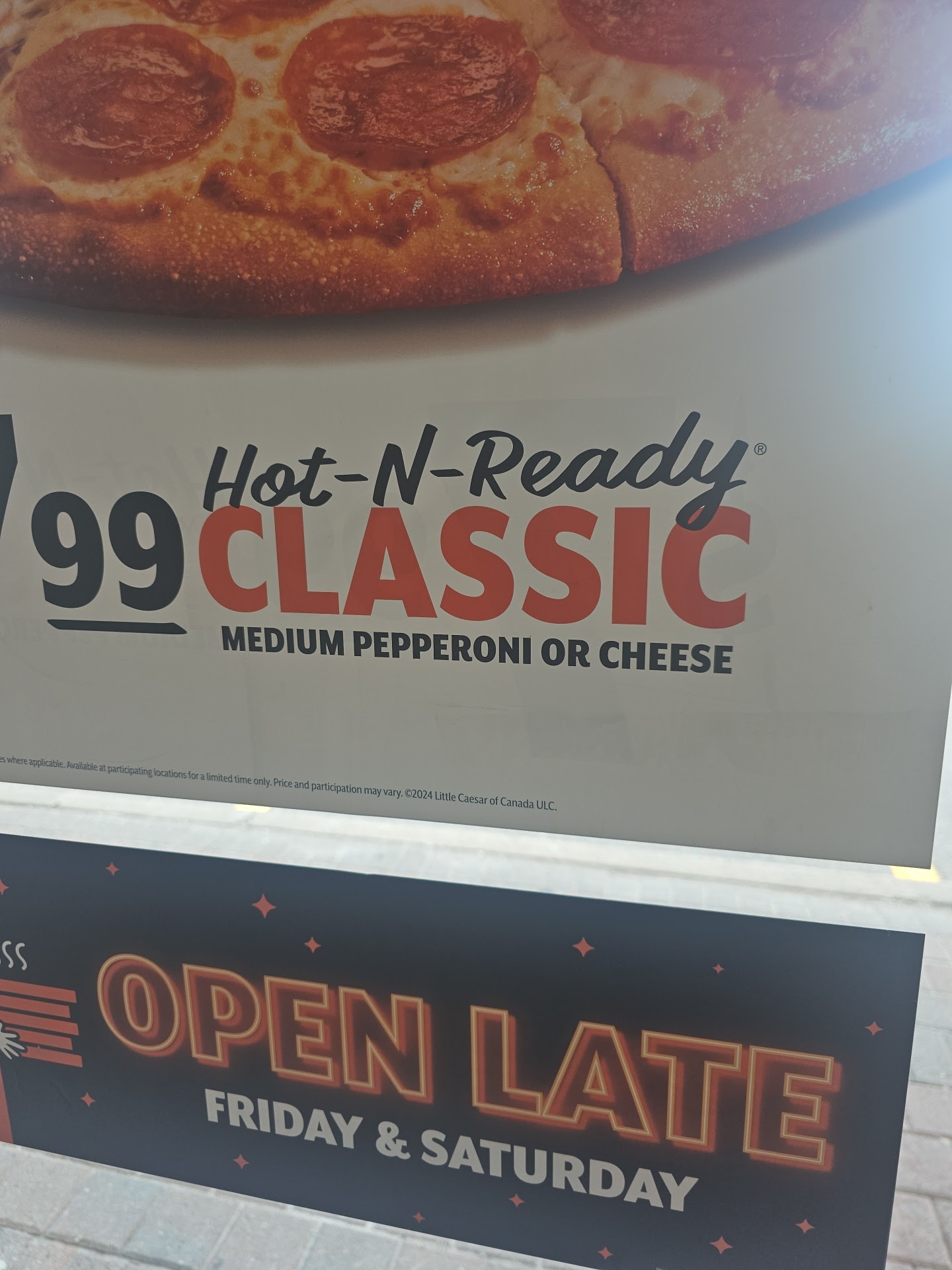 Little Caesars Pizza Menu