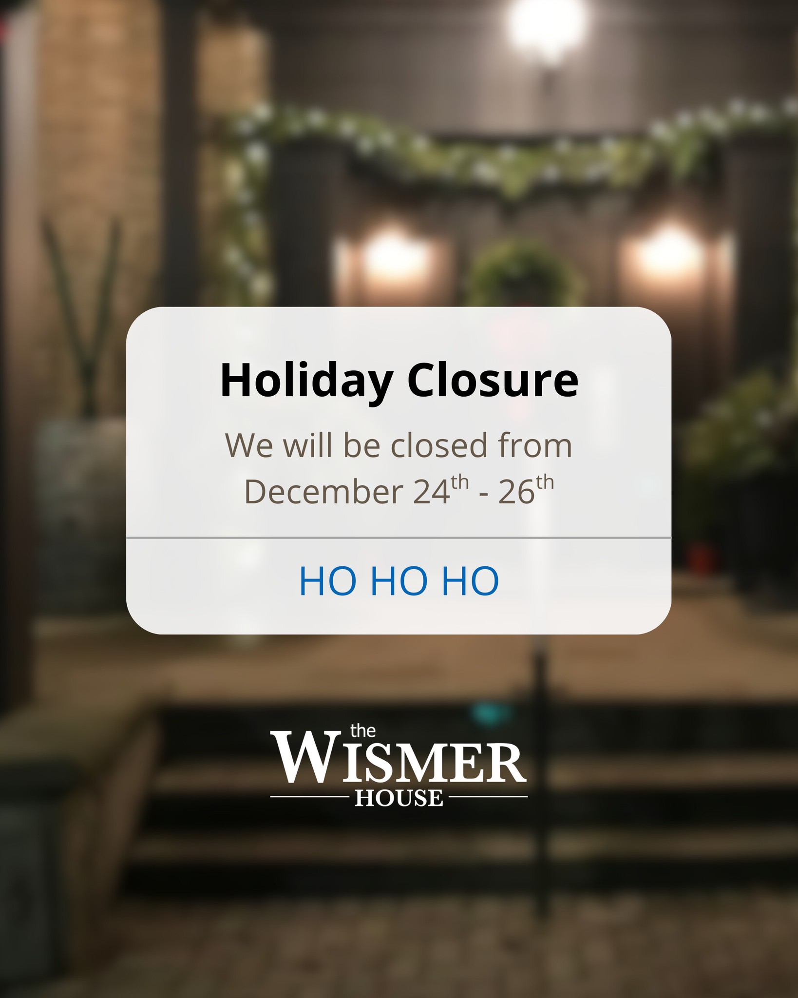 The Wismer House Port Elgin