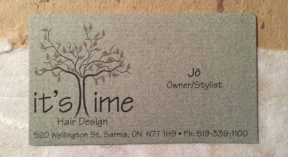 It's Time 520 Wellington St, Sarnia Ontario N7T 1H9