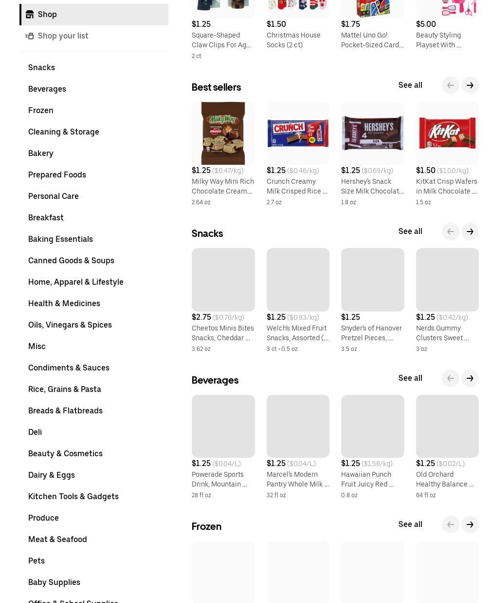 Marks Ice Cream Parlour Menu