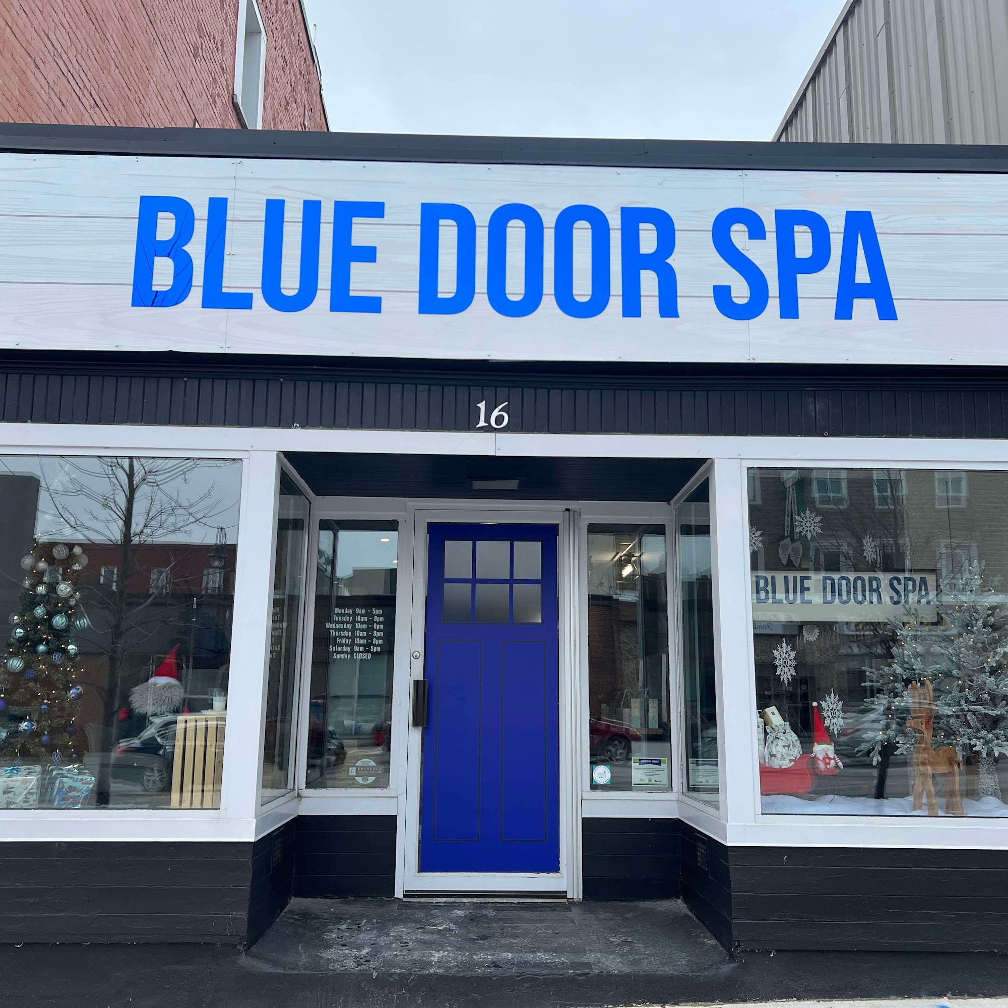 The Blue Door Spa 16 Beckwith St S, Smiths Falls Ontario K7A 2A8