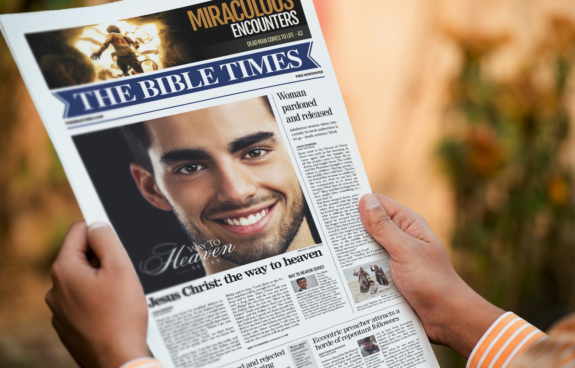 Vintage Newspaper Templates St. Marys