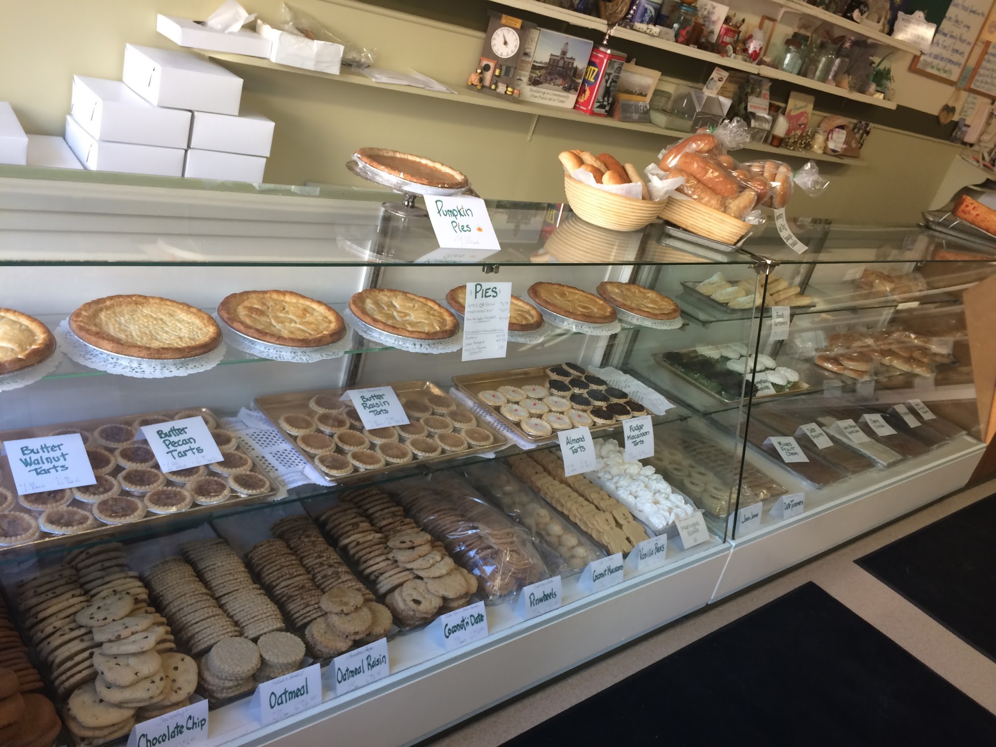 Hamilton's Bakery Menu