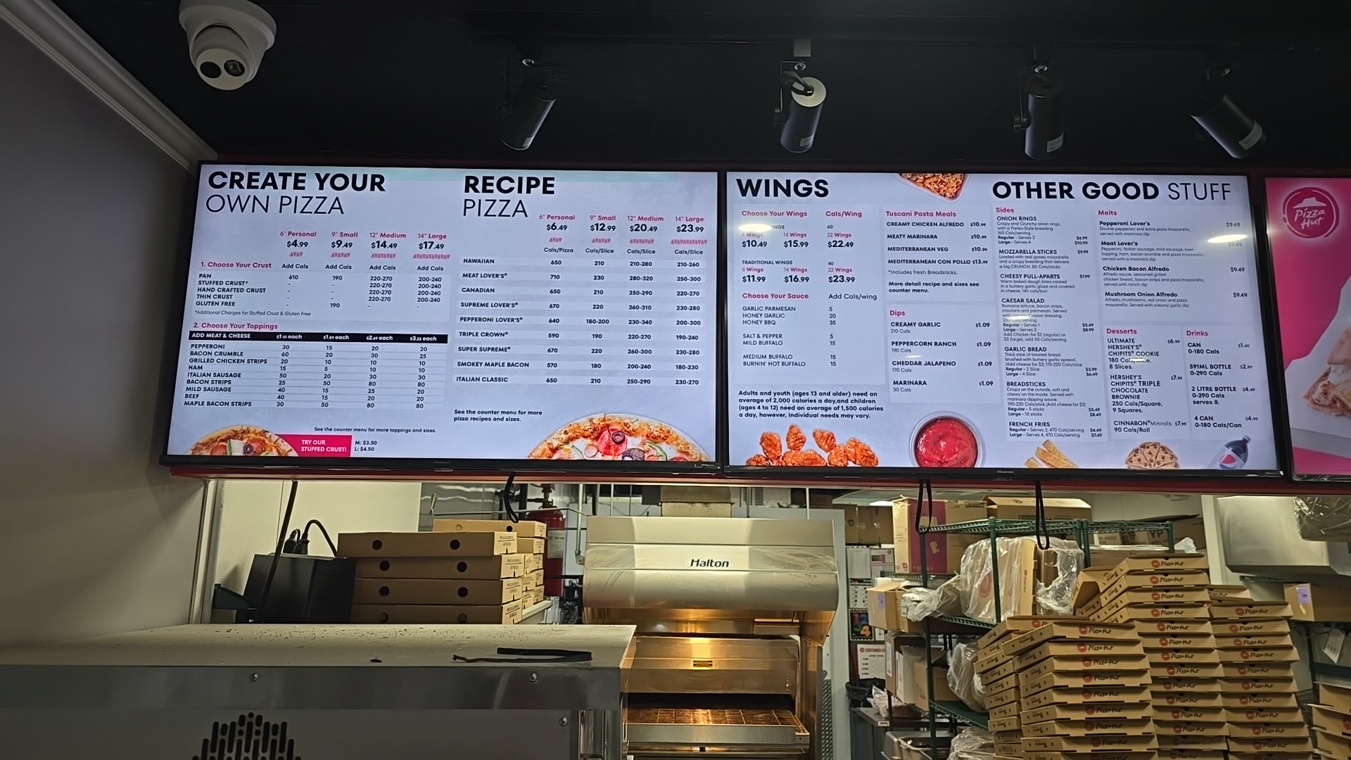 Pizza Hut Sutton Menu