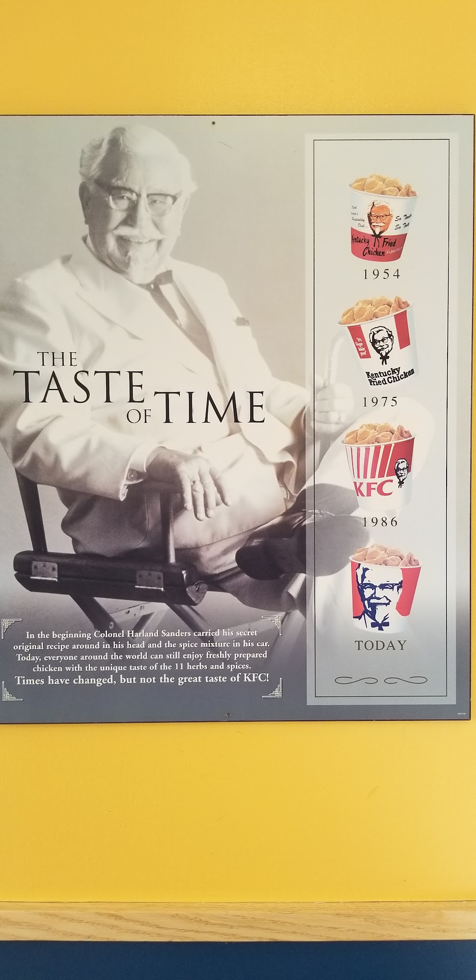 KFC Menu