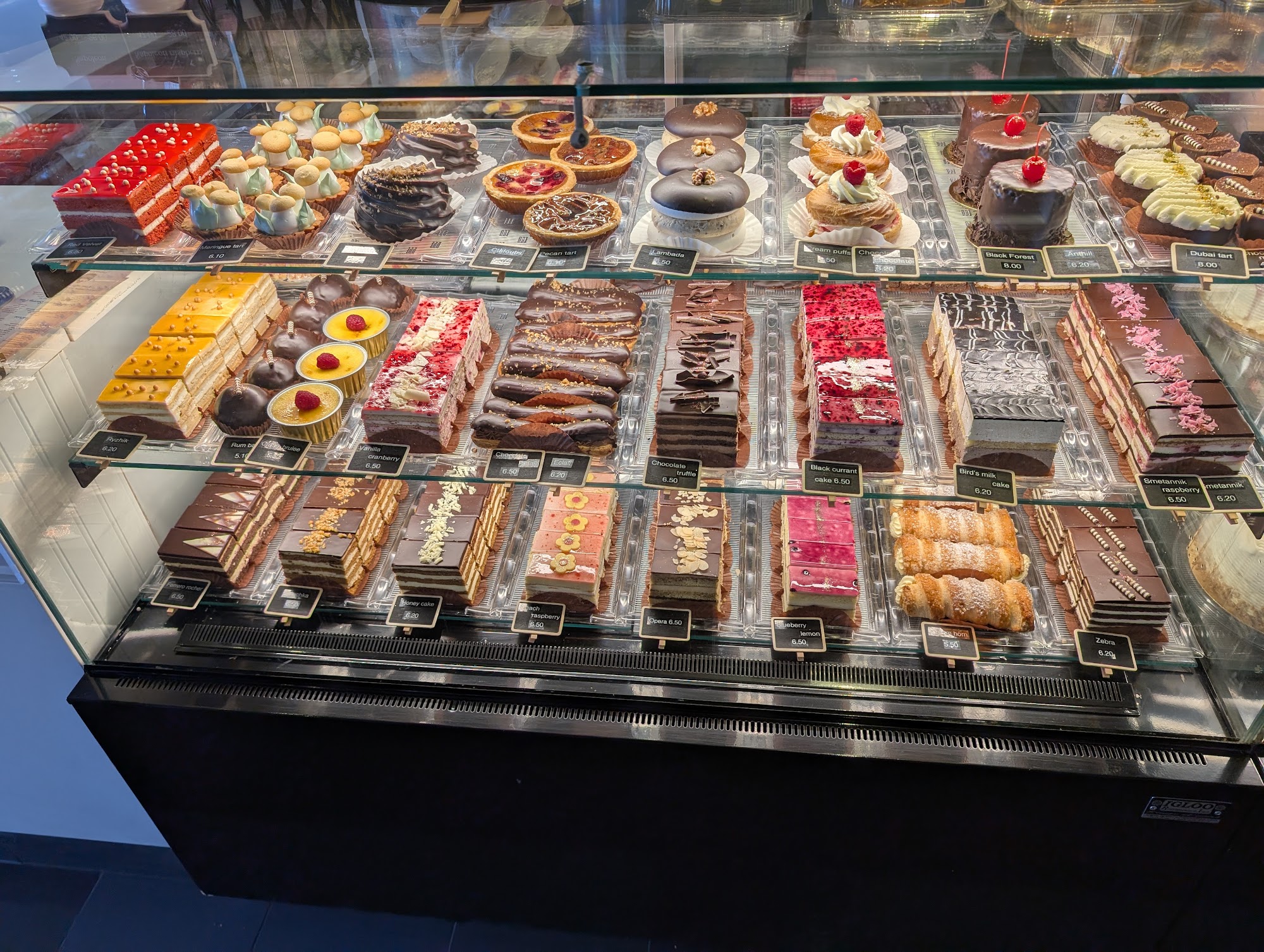 Victoria K Cakes Menu