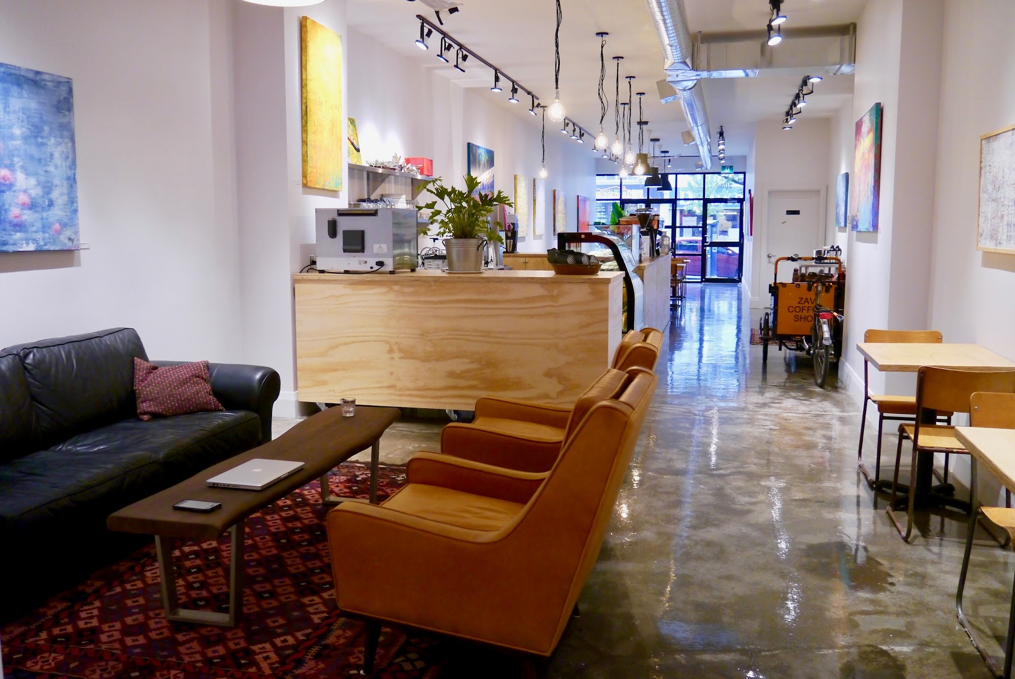 Zav Coffee Shop and Gallery Menu