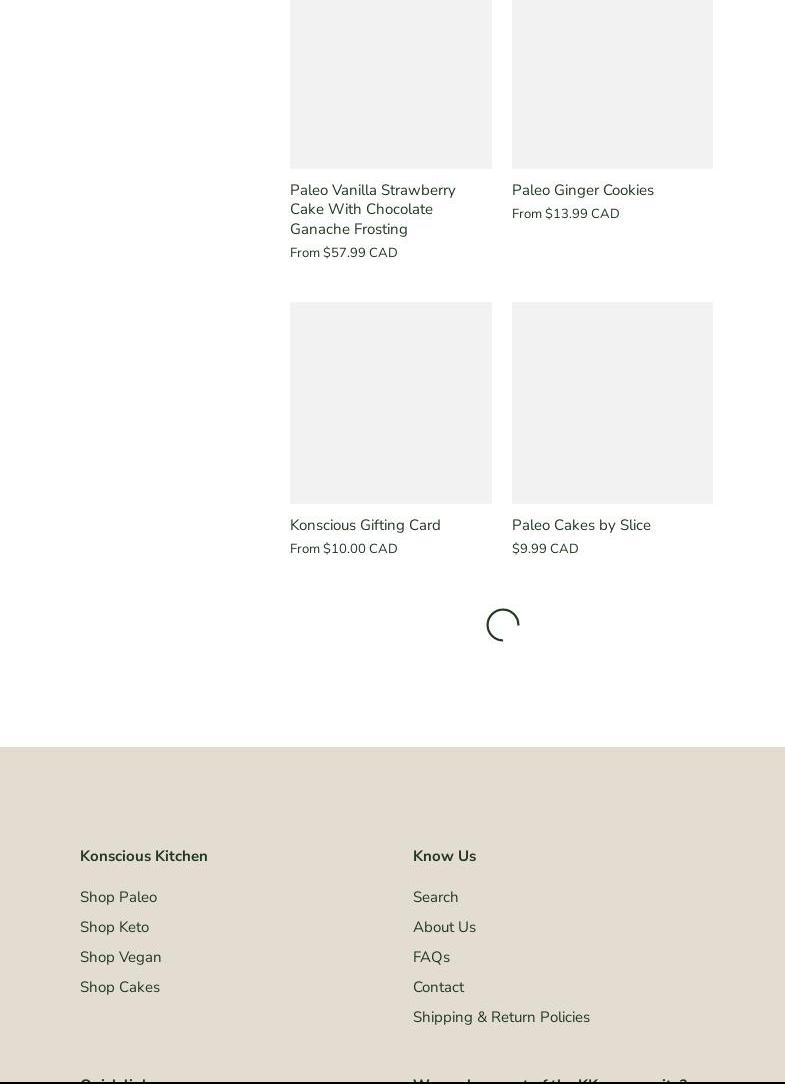 Konscious Kitchen / The Paleo Palate Cafe Menu