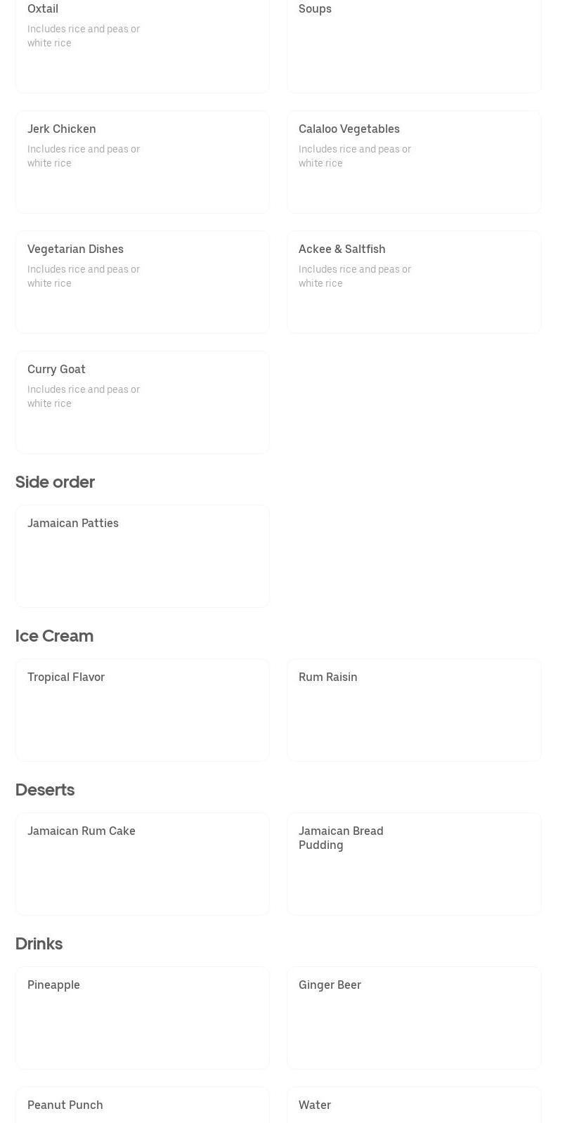 Definitely Yours Restaurant Menu