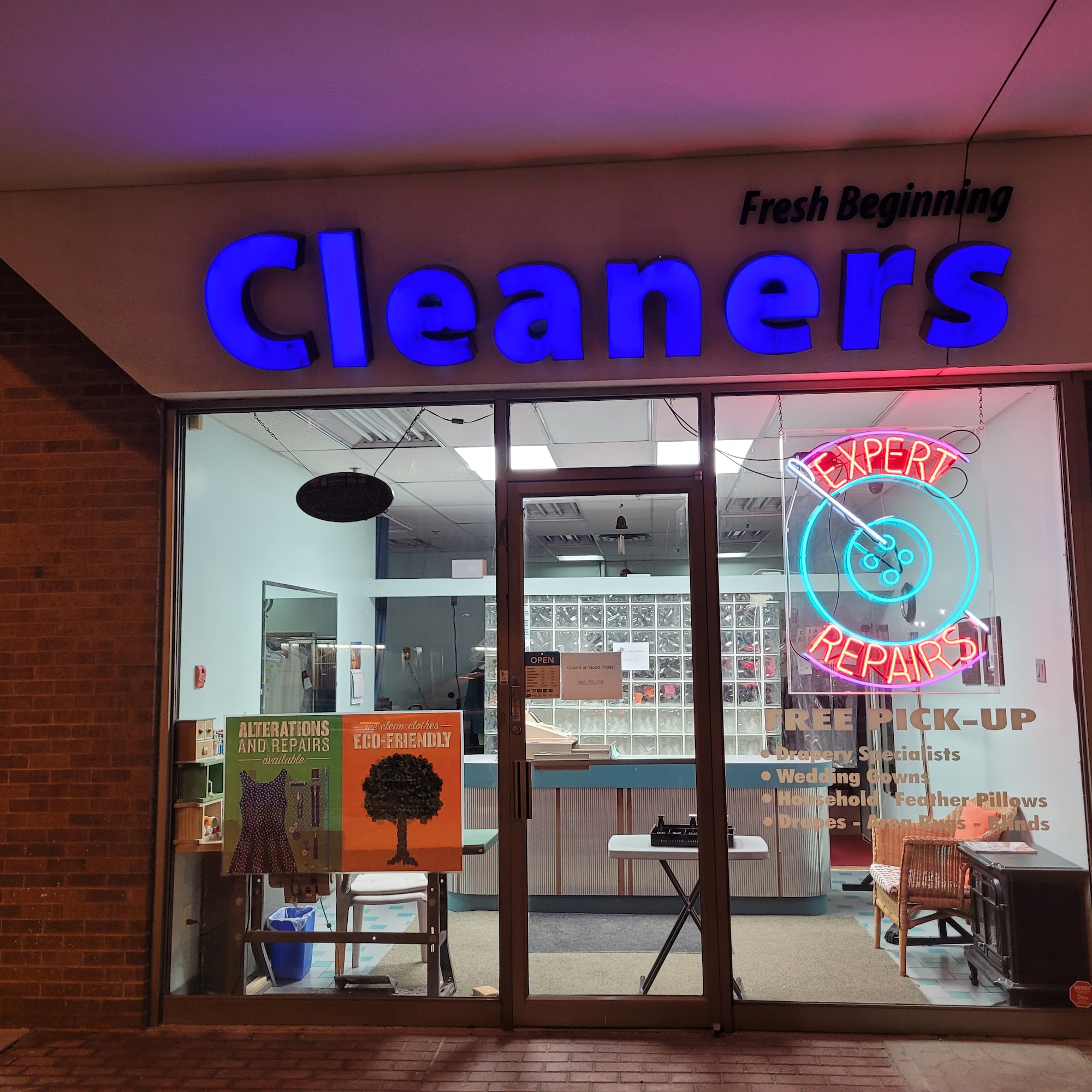 Drycleaning-Fresh Beginning Inc