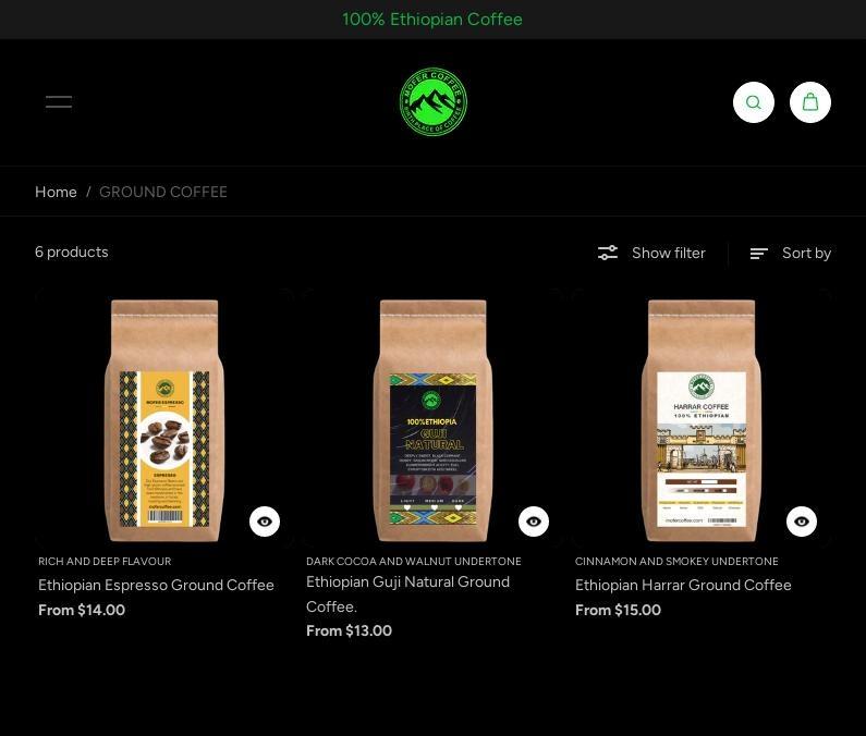 Mofer Coffee Queen Menu