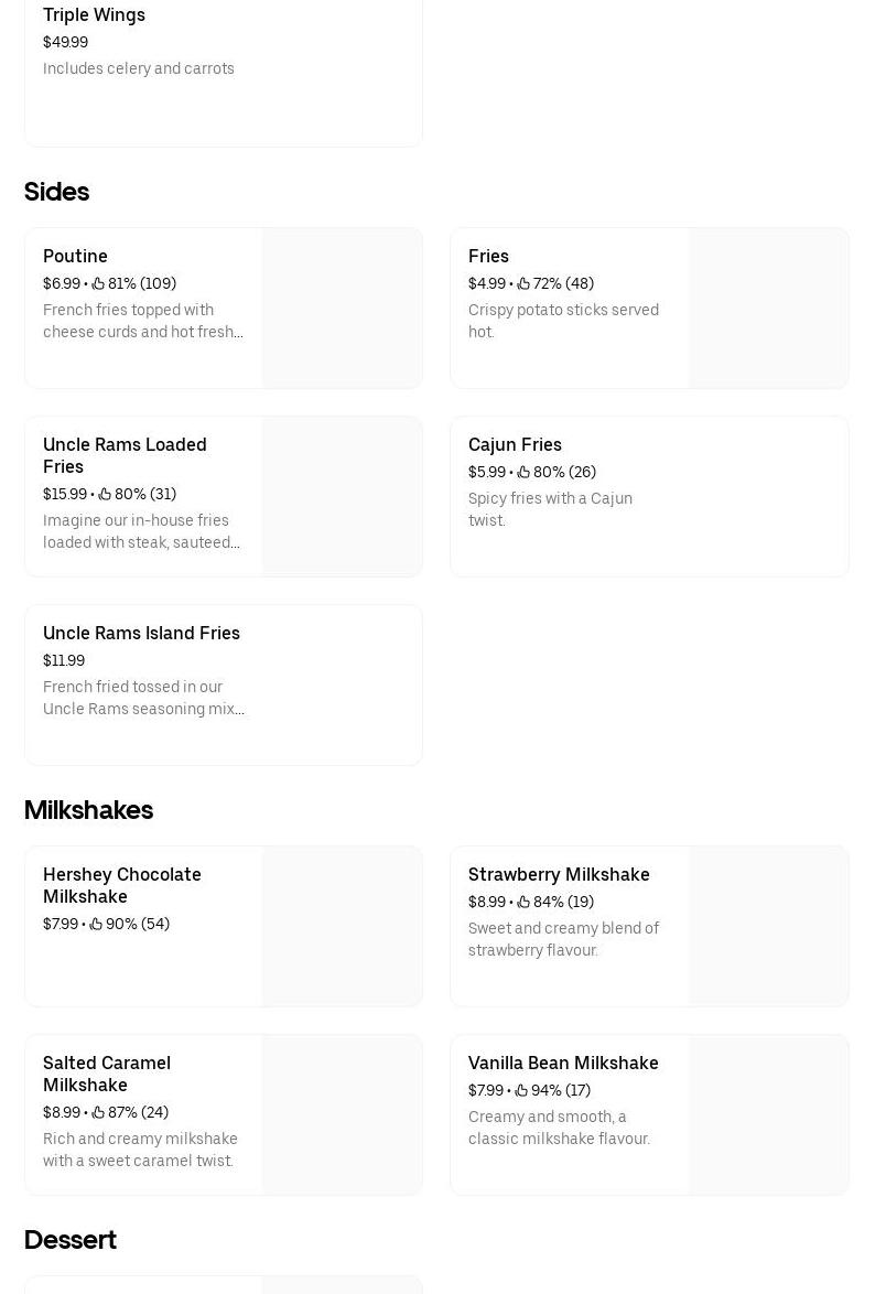 BURGERS (by MAZADAR) Menu