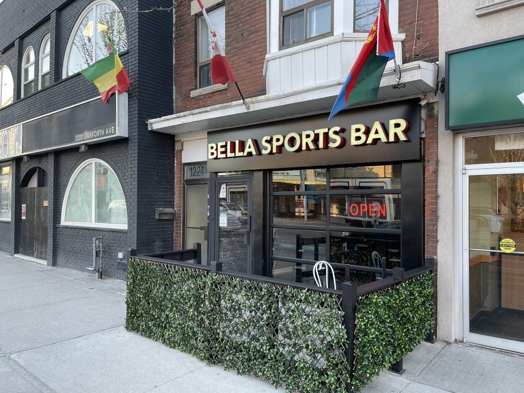 Bella Sport Bar 1224 Danforth Ave, Toronto, ON M4J 1M6