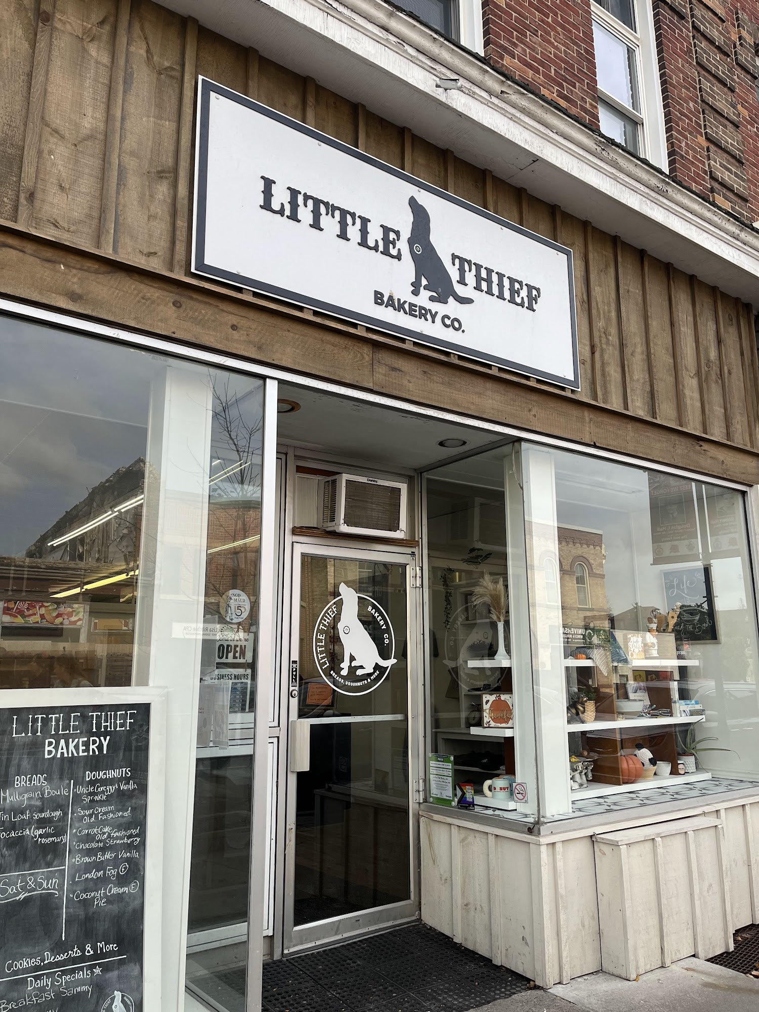 Little Thief Bakery Co. Menu