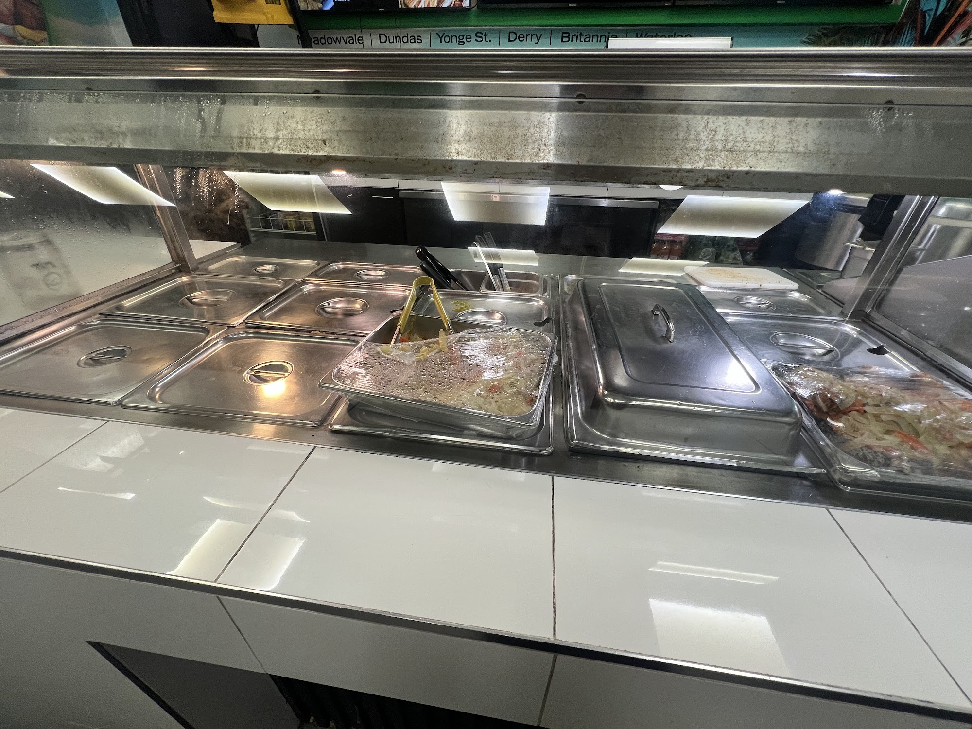 Potluck Caribbean Cuisine Menu