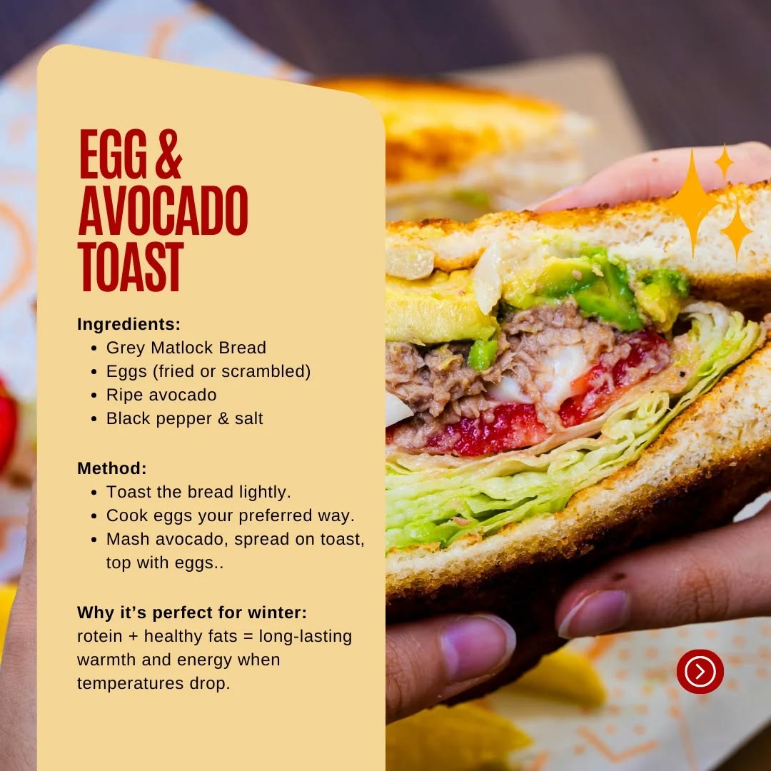 Grey Matlock Bakery Windsor Menu