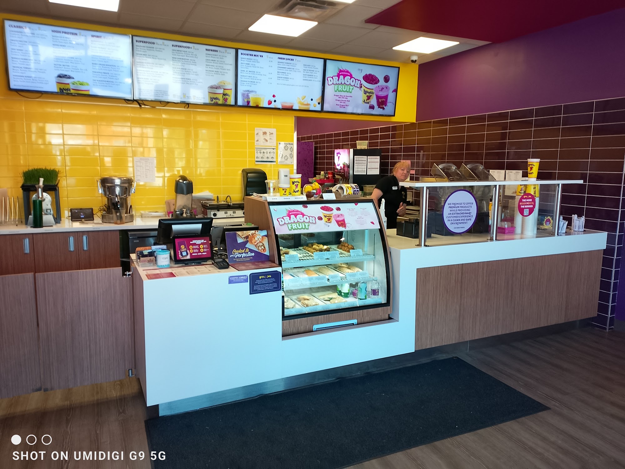 Booster Juice Menu