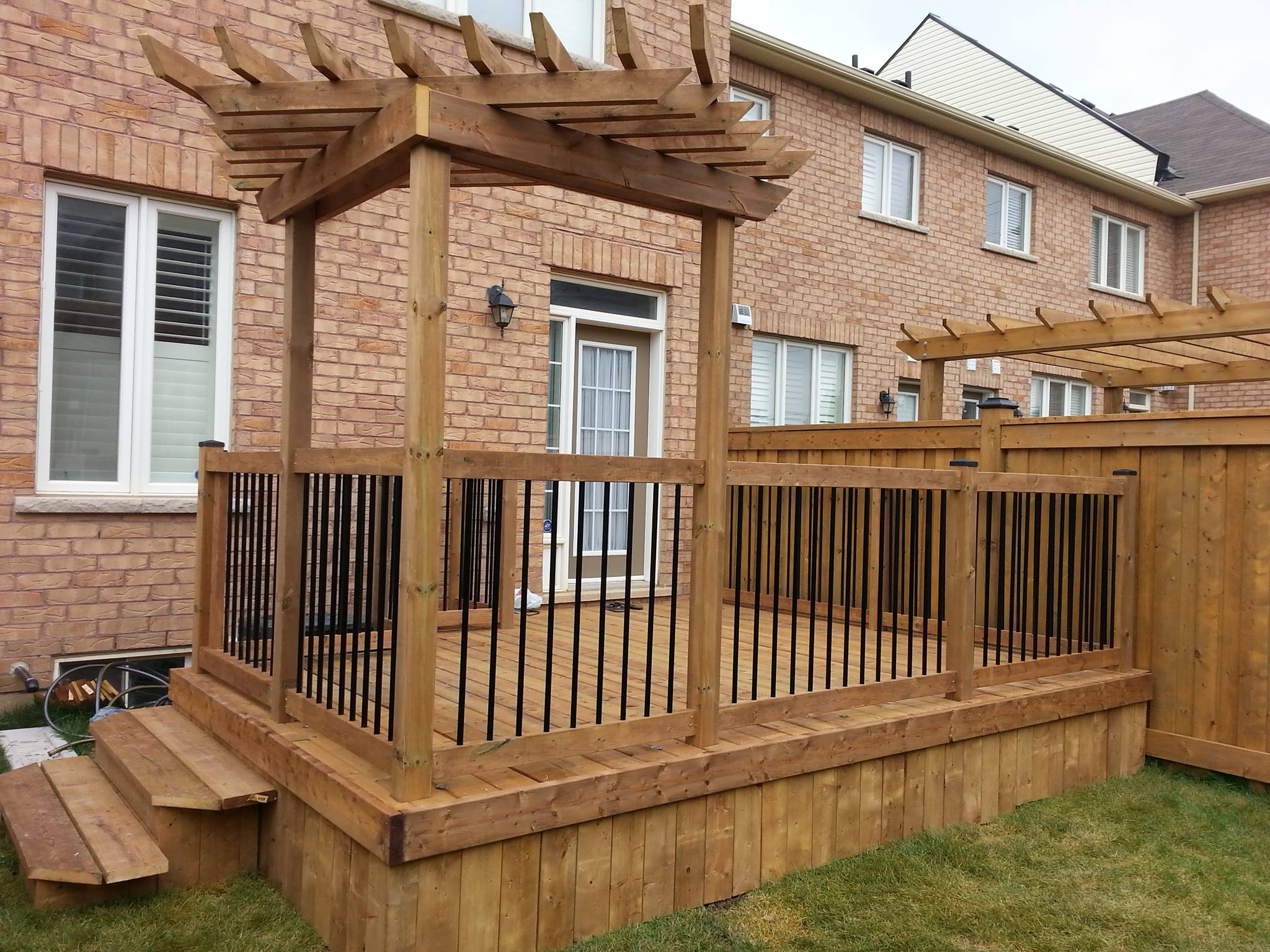 Barrier Fence And Deck