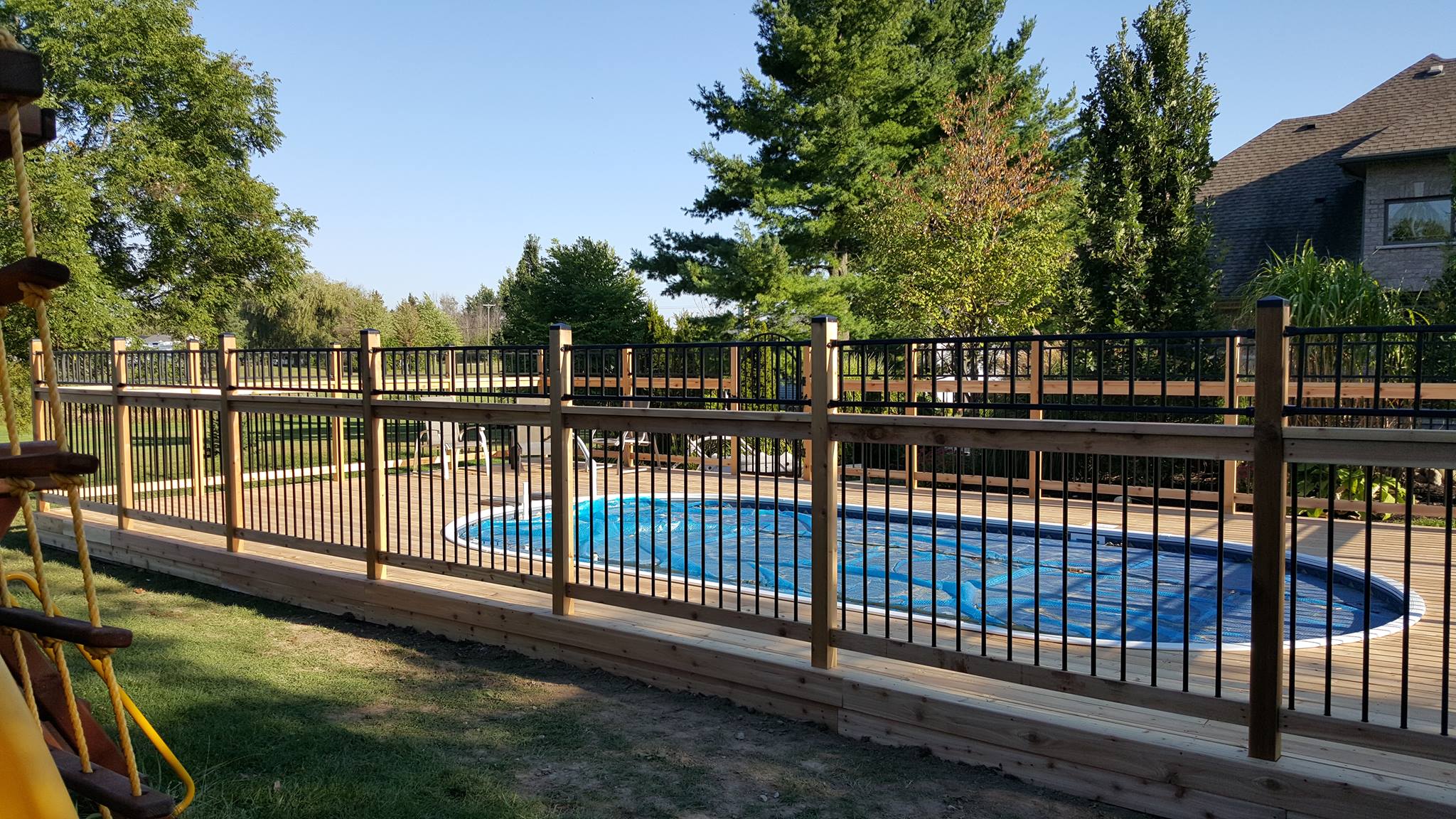 Barrier Fence And Deck