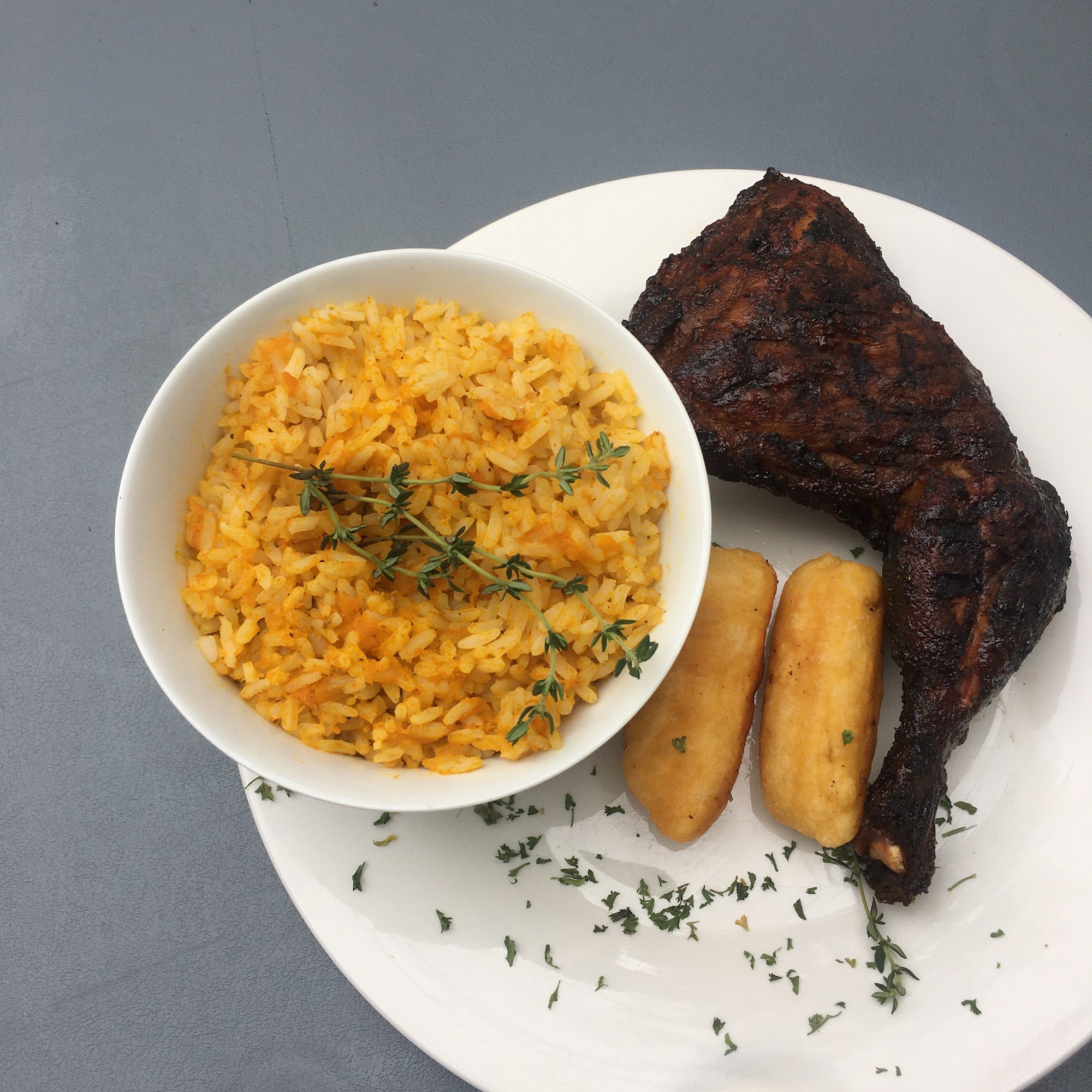 S & B Jamaican Catering Kitchen Menu