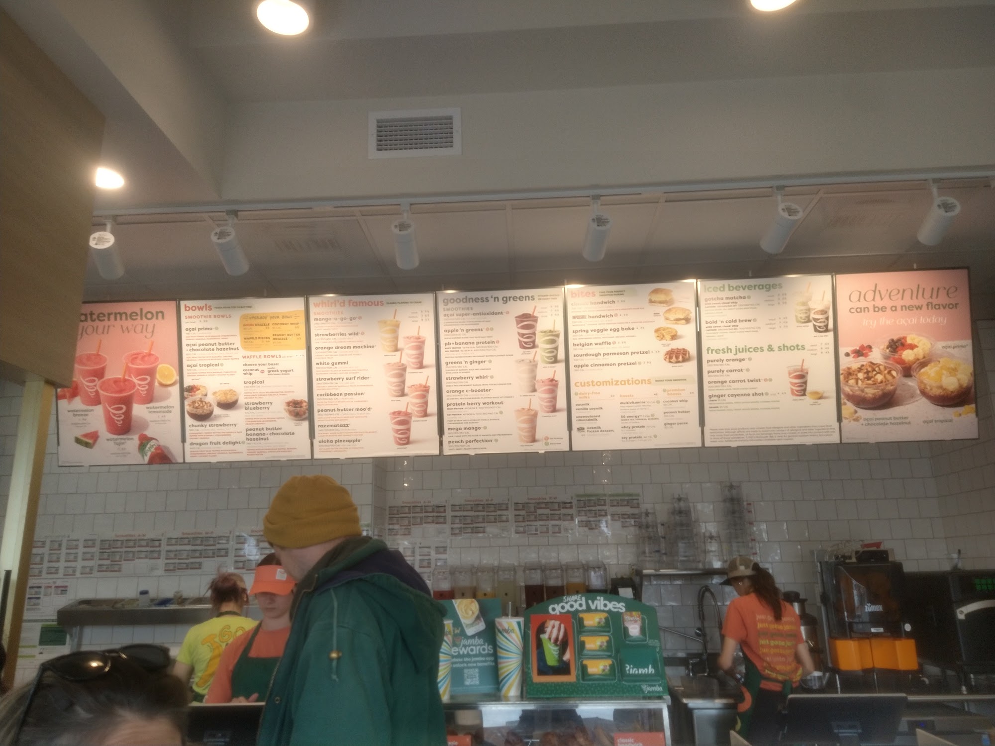 Jamba Menu