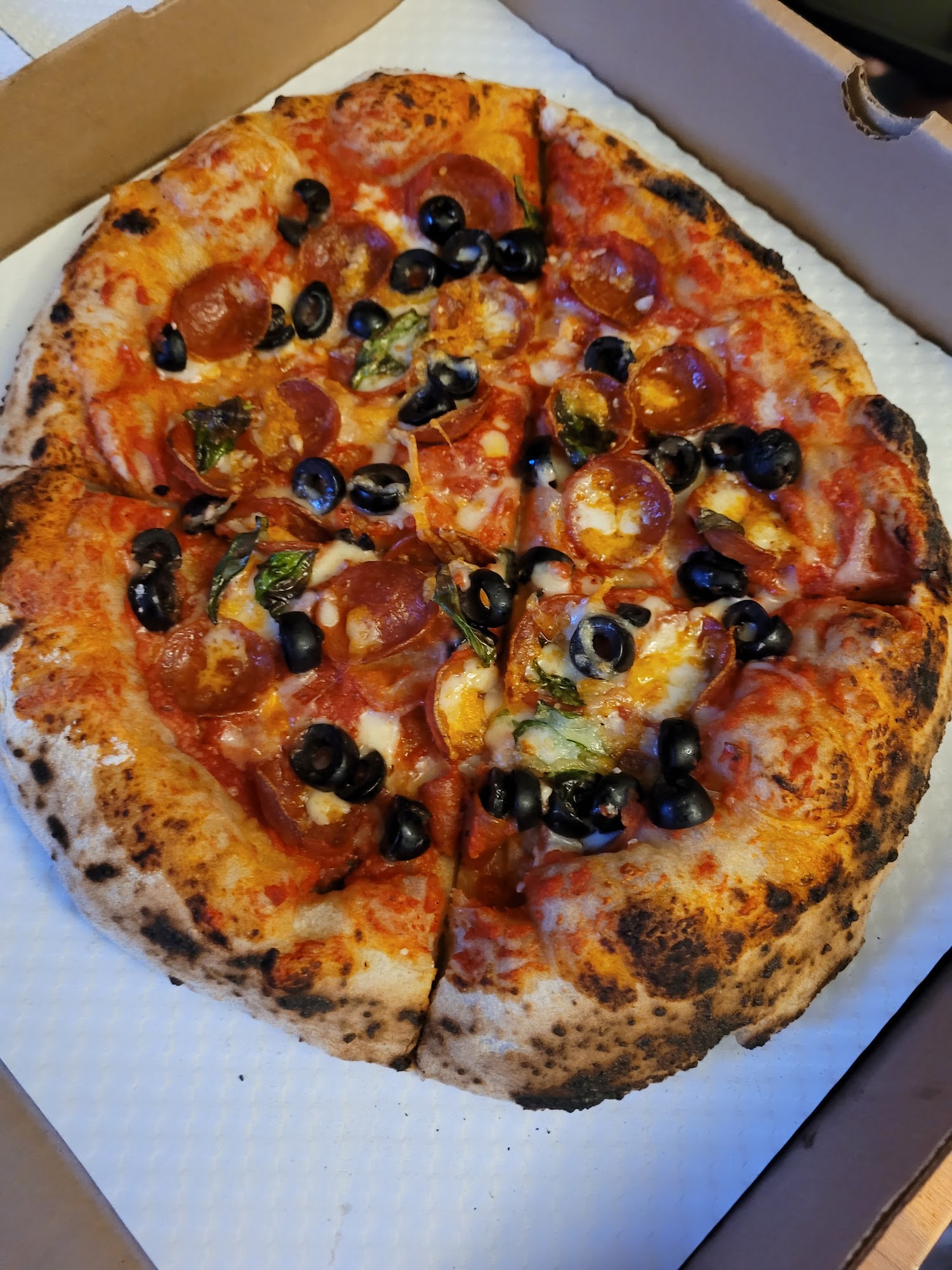 Cam's Woodfired Pizza Menu