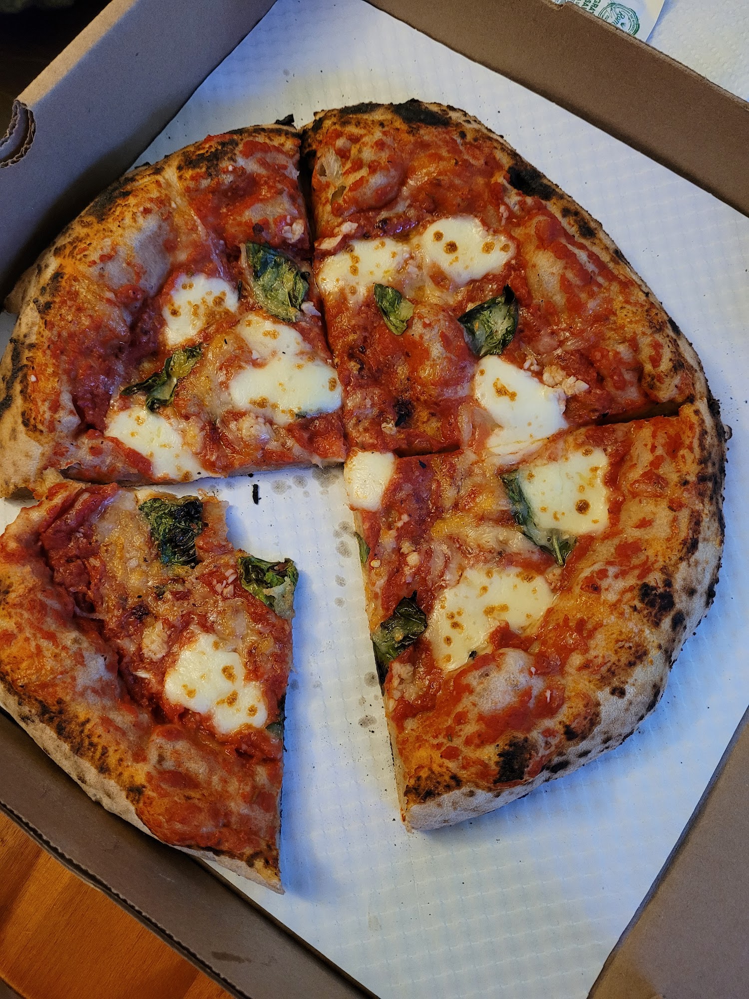 Cam's Woodfired Pizza Menu