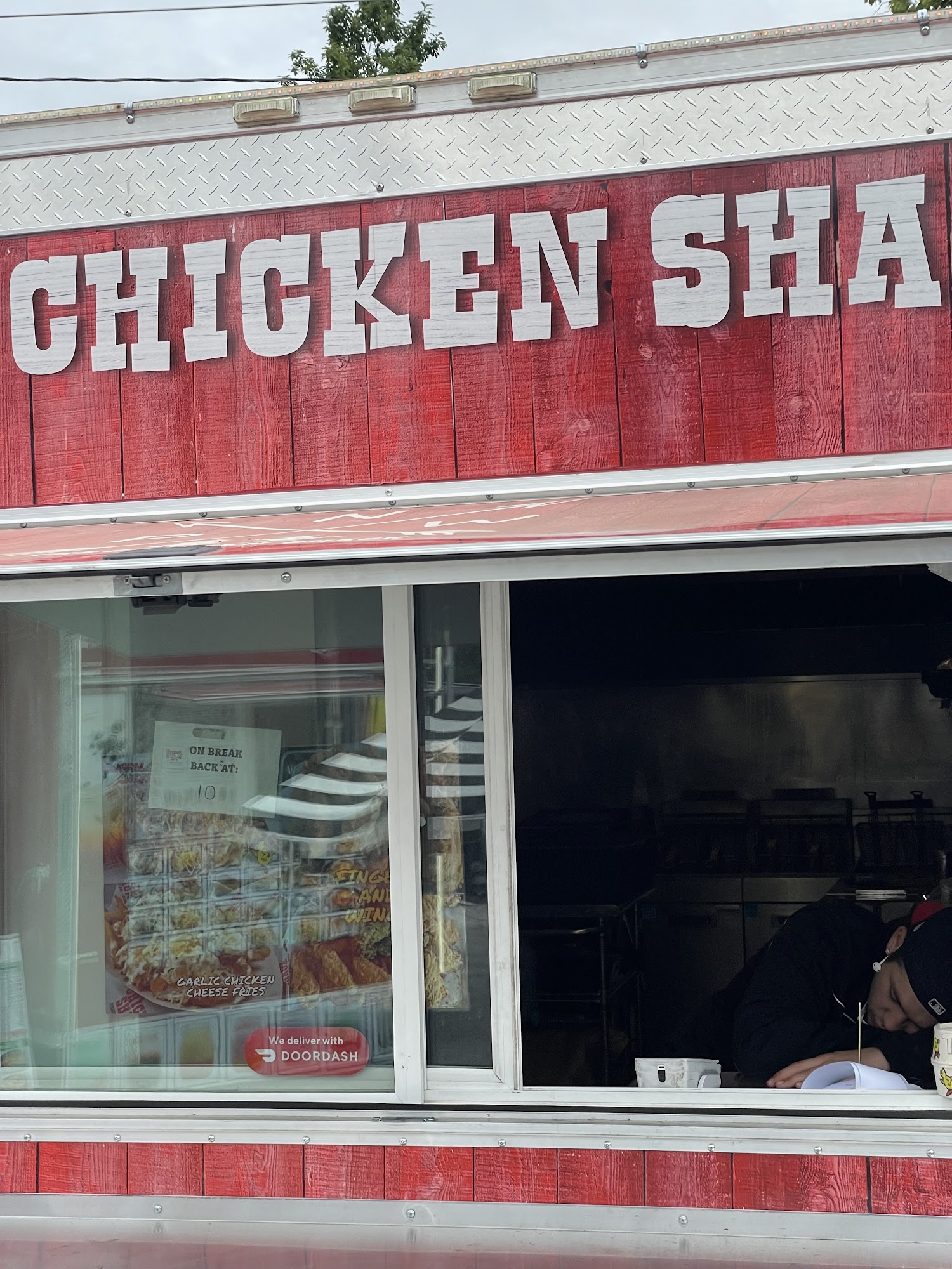 The Chicken Shack at The Barn Menu