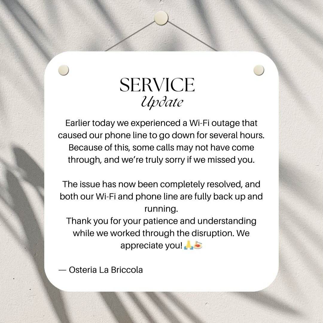 Osteria La Briccola Ashland