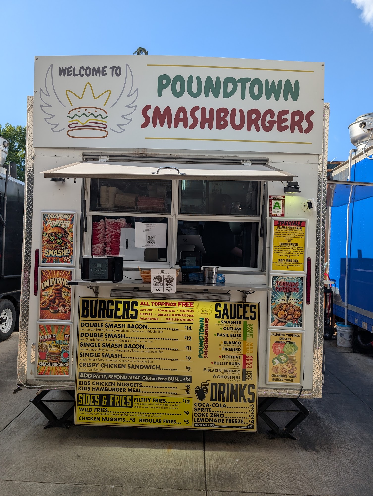 Poundtown Smashburgers Menu