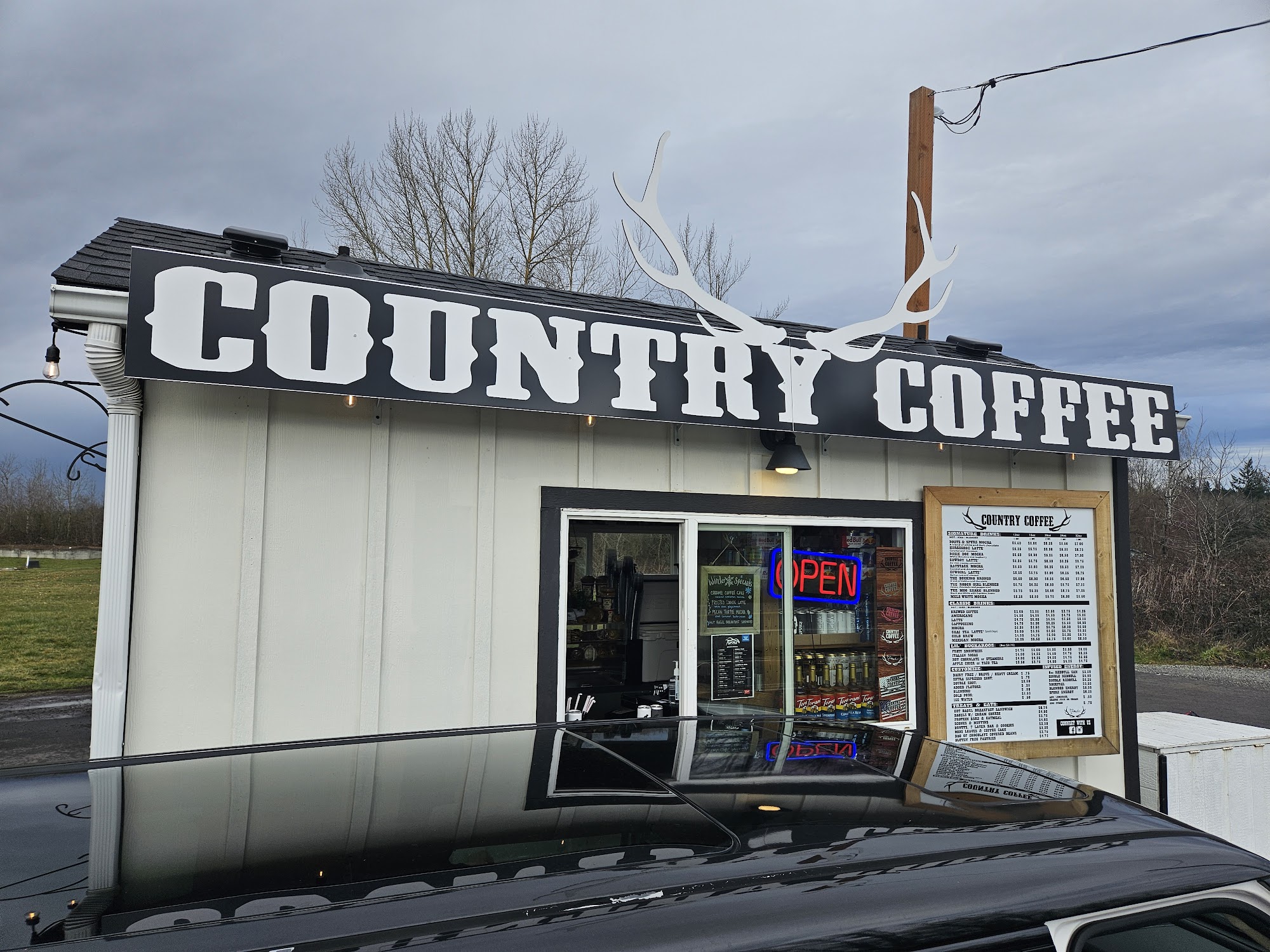 Country Coffee Menu