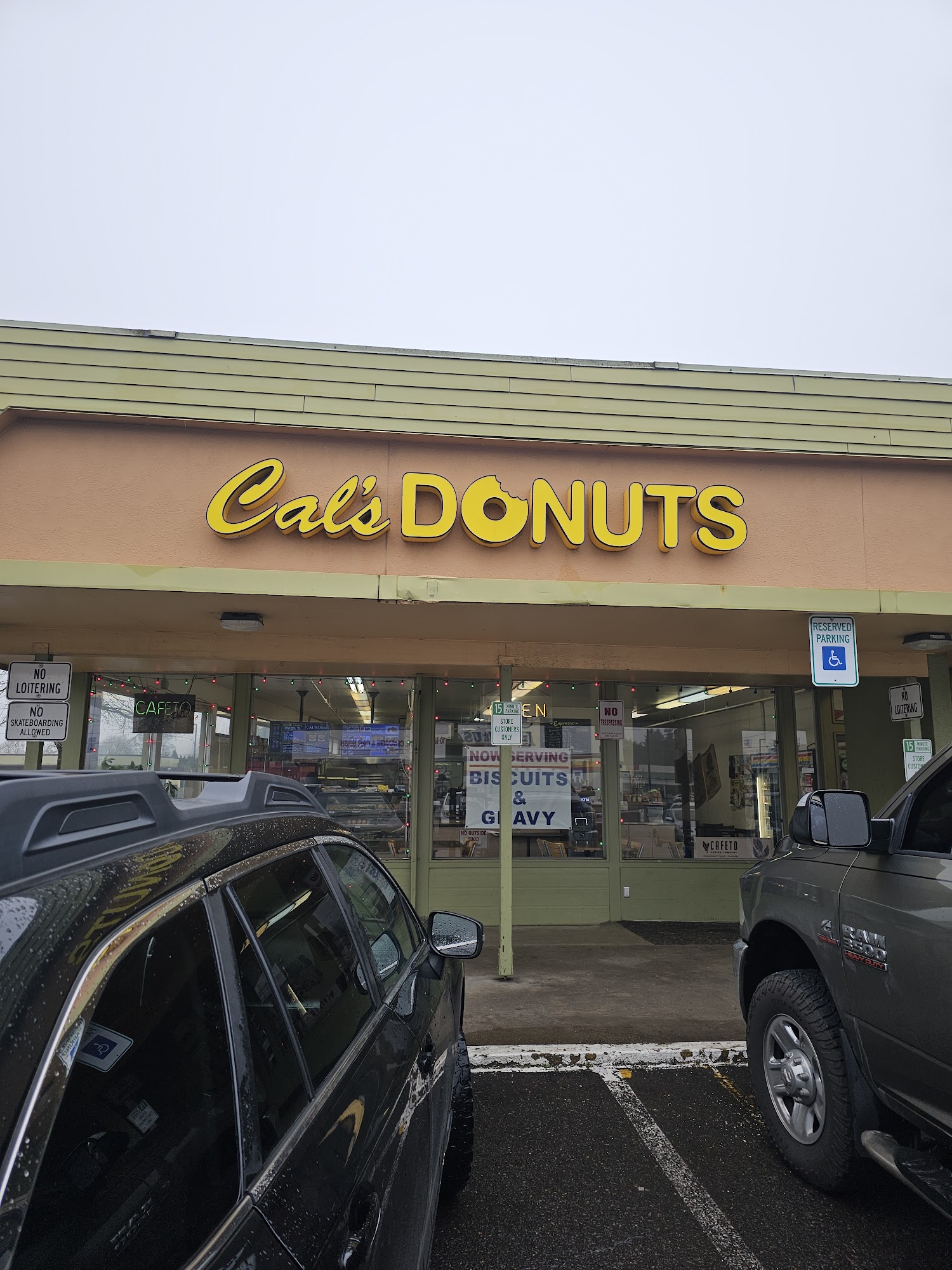 Cal's Donuts & Pastry Menu