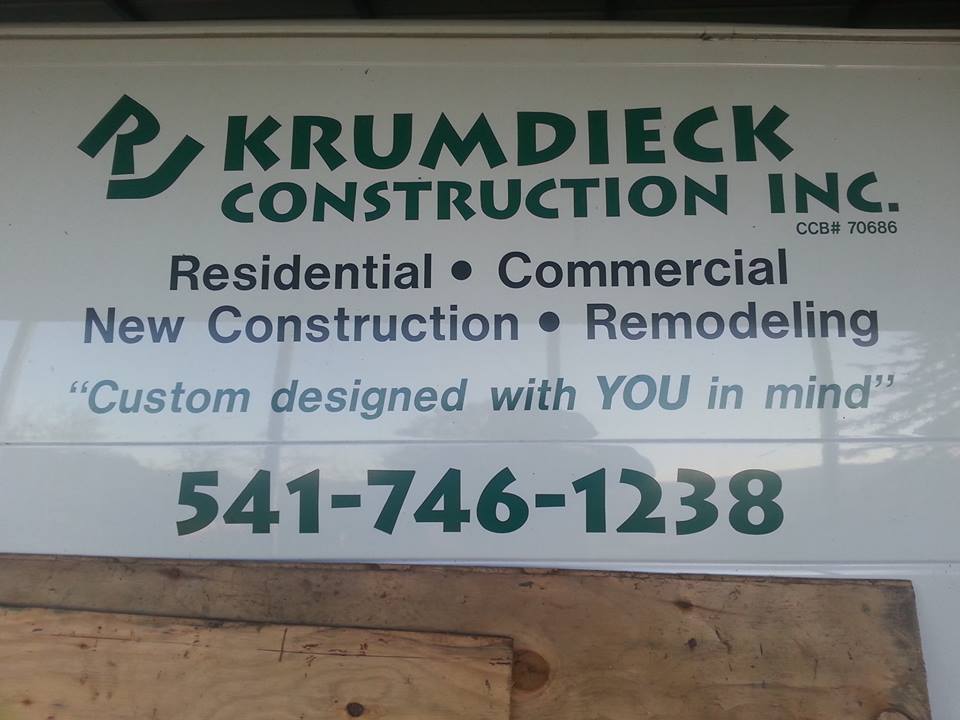 R J Krumdieck Construction Inc