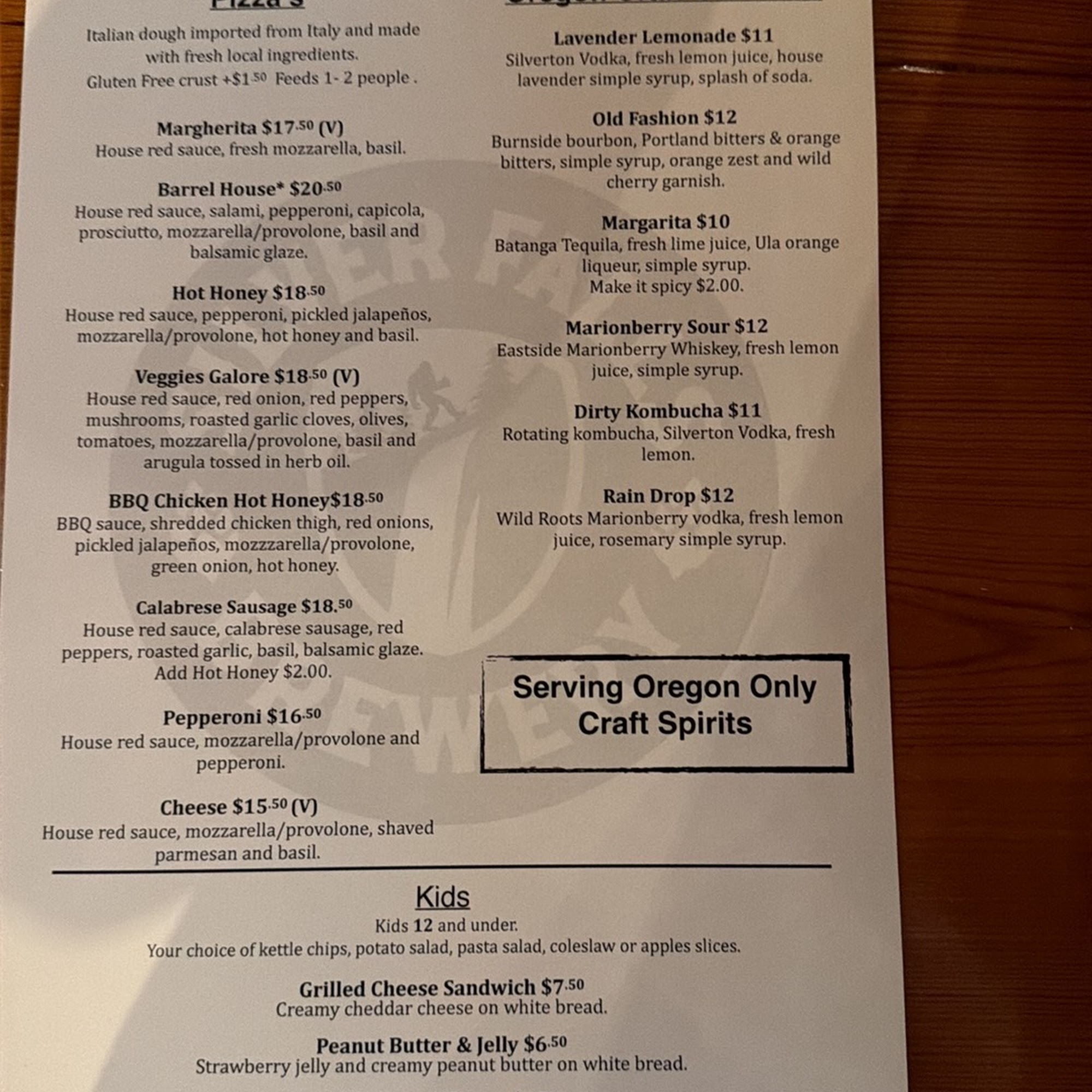 Silver Falls Brewery Barrel House