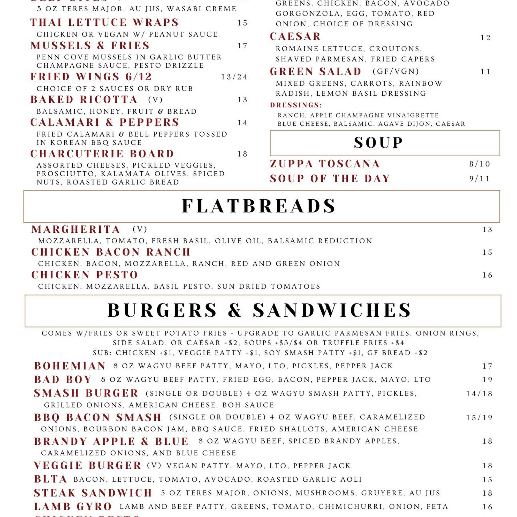 Bohemian Bar & Bistro Grants Pass