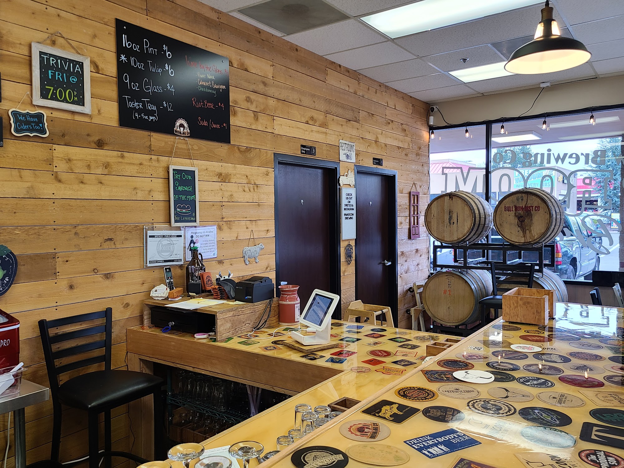 MadCow Brewing Company Taproom Gresham