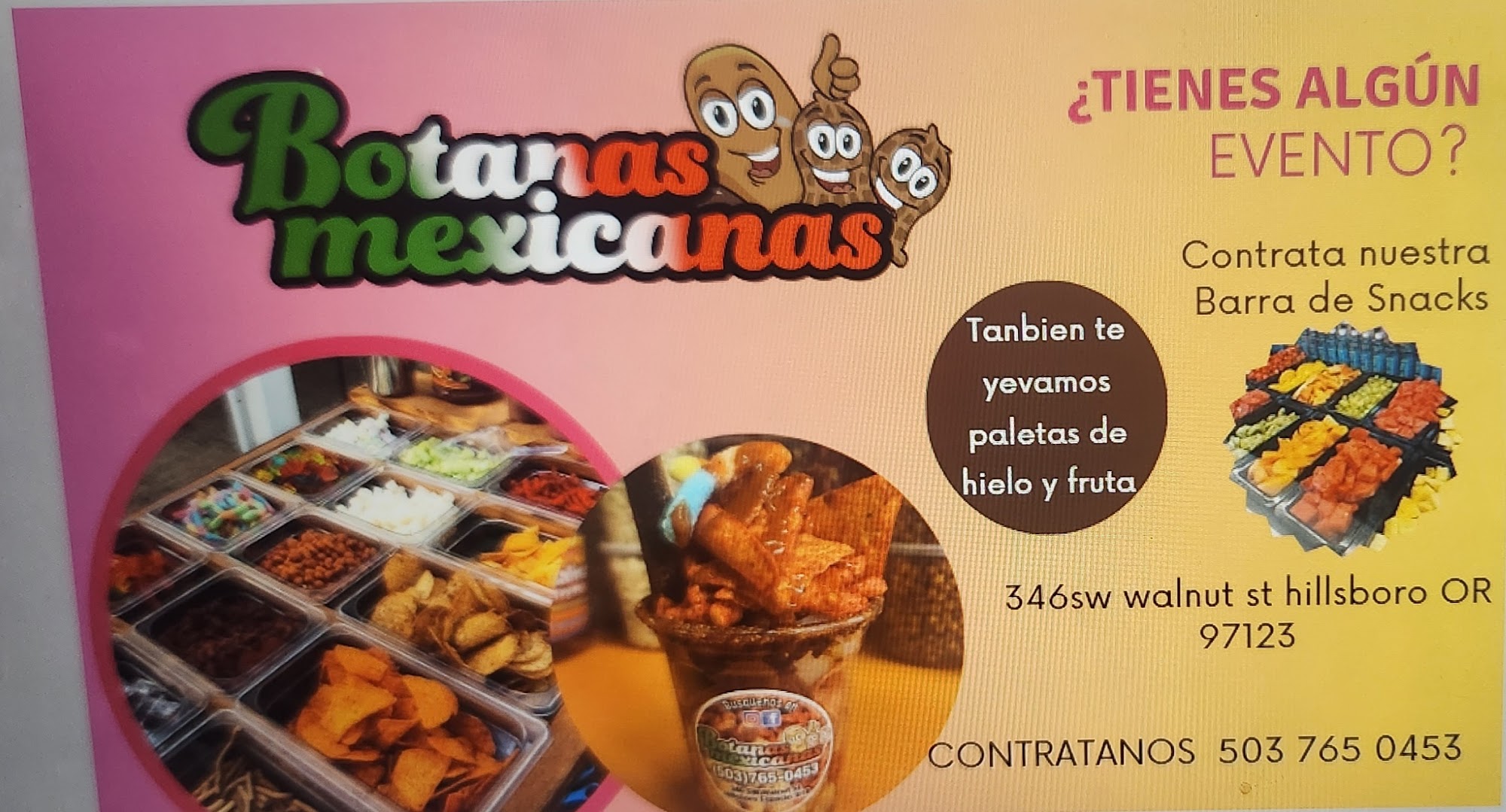 BONTANAS MEXICANAS LLC Menu