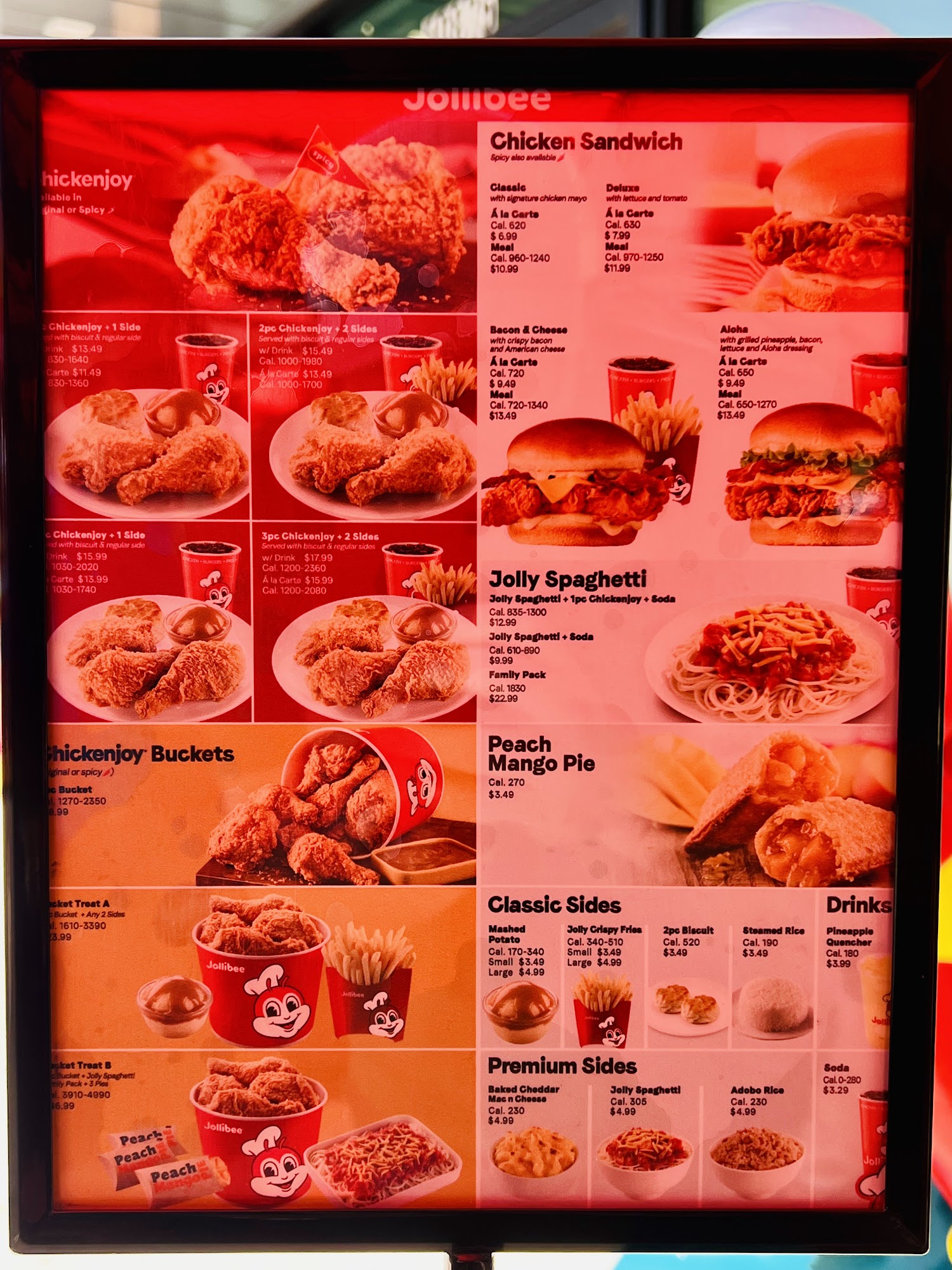 Jollibee Menu