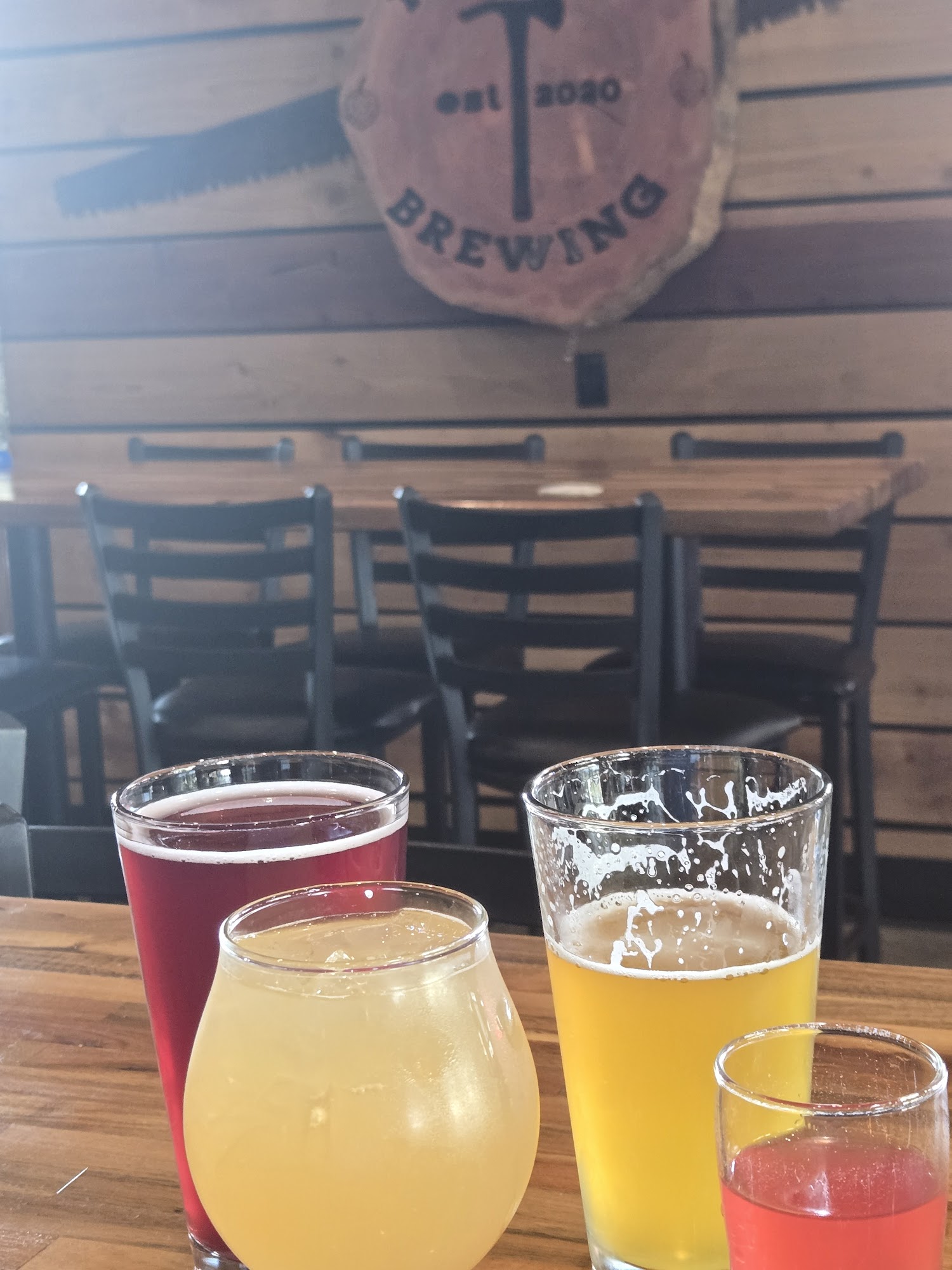 Tallman Brewing Menu