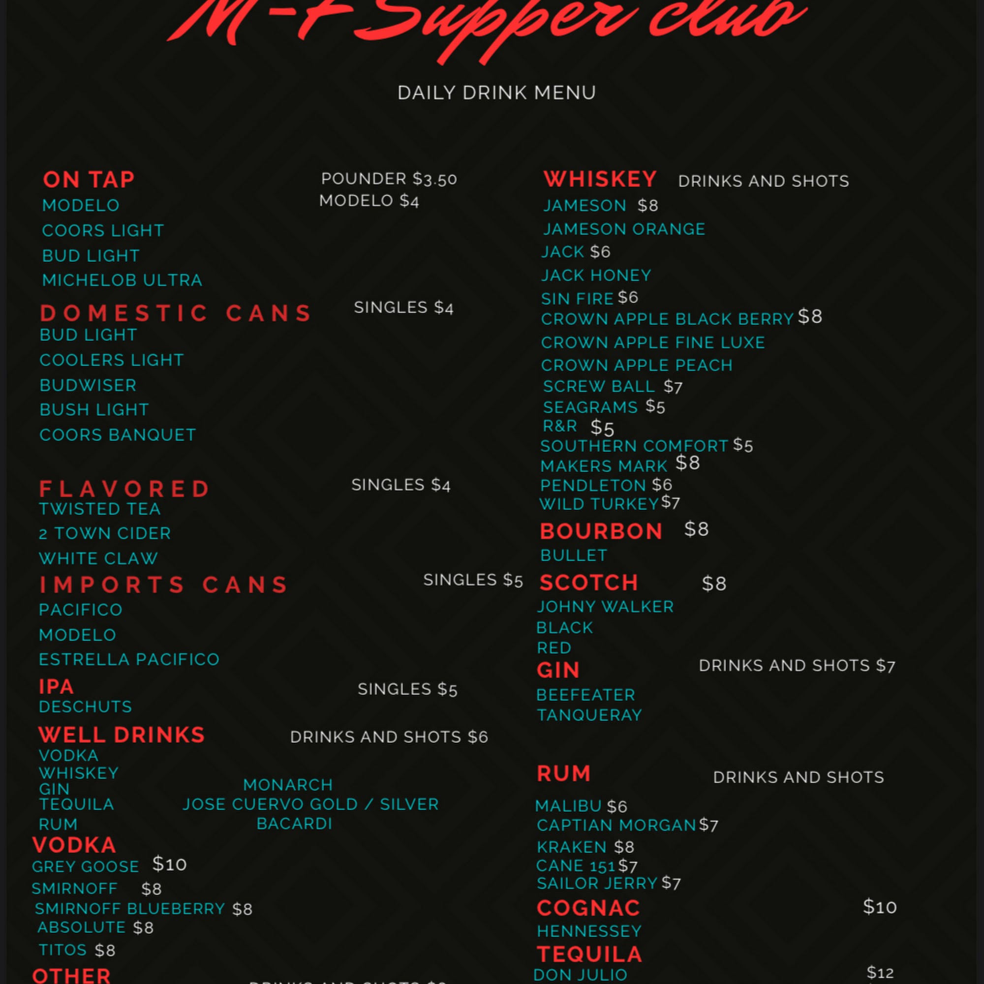 Mf Supper Club