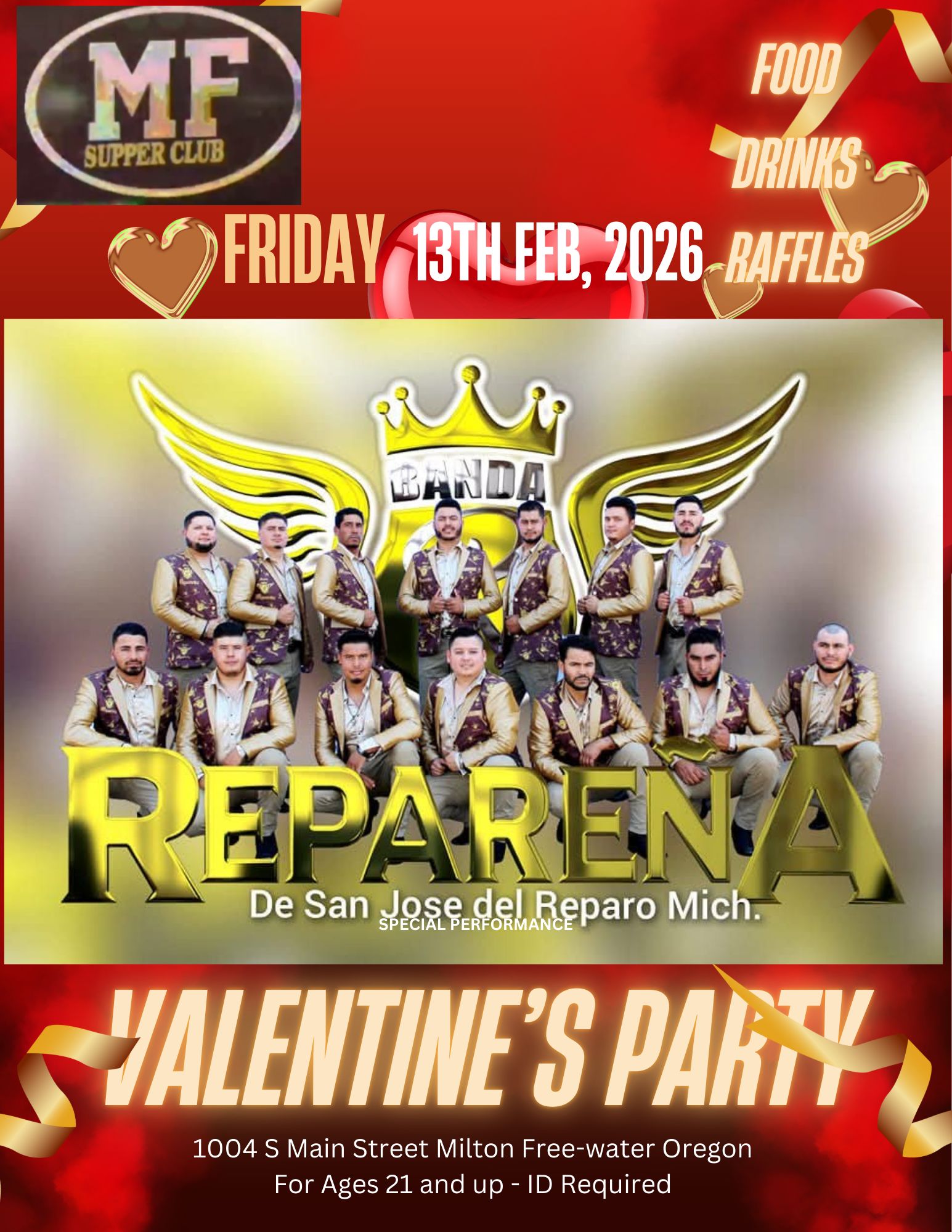 Mf Supper Club 1004 S Main St, Milton-Freewater