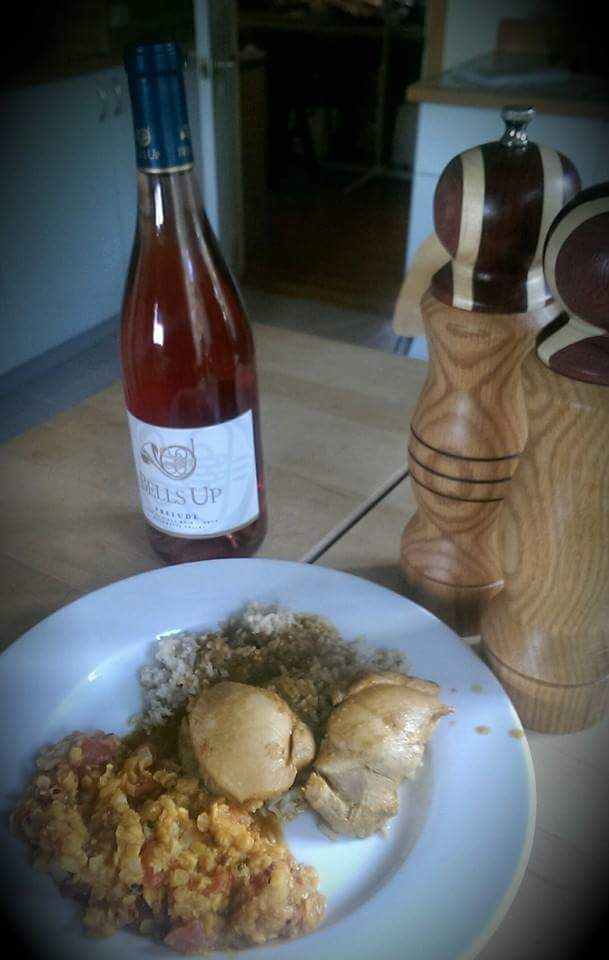 Bells Up Winery Menu