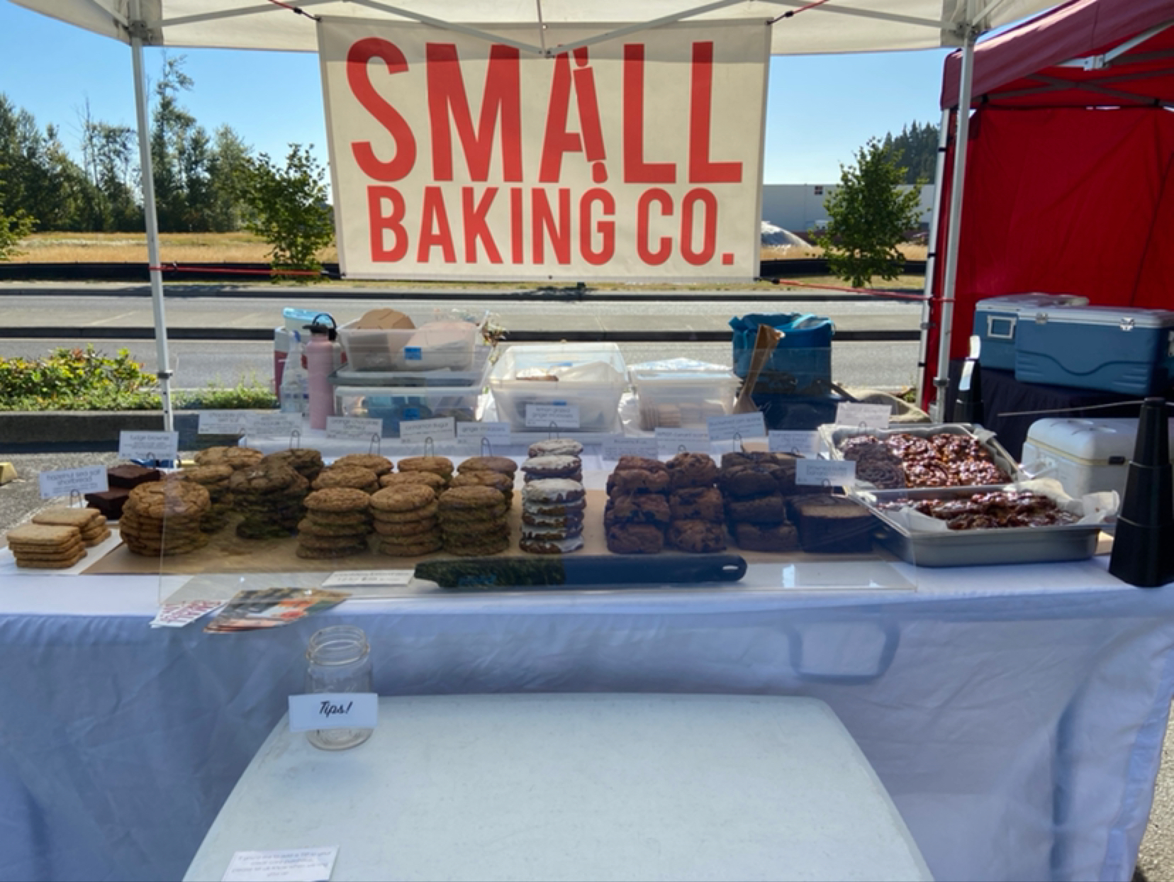 Small Baking Company Menu