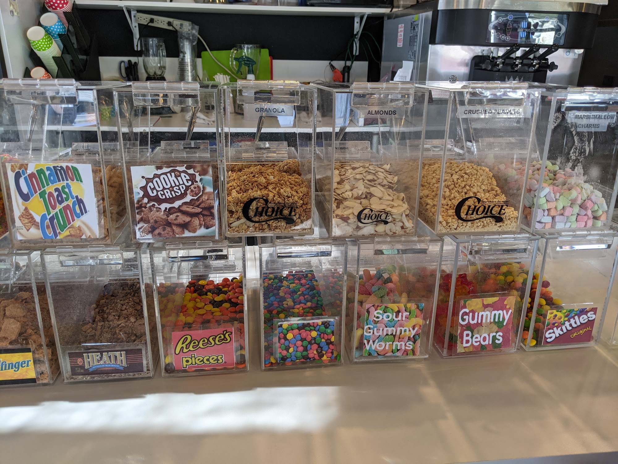 The Yogurt Shoppe Menu