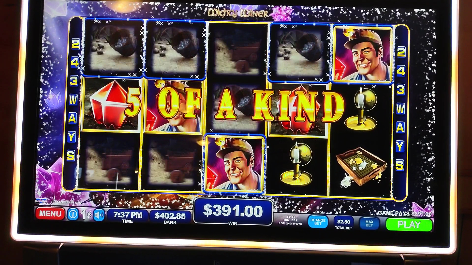 Lucky Corner Bar N Grill Menu